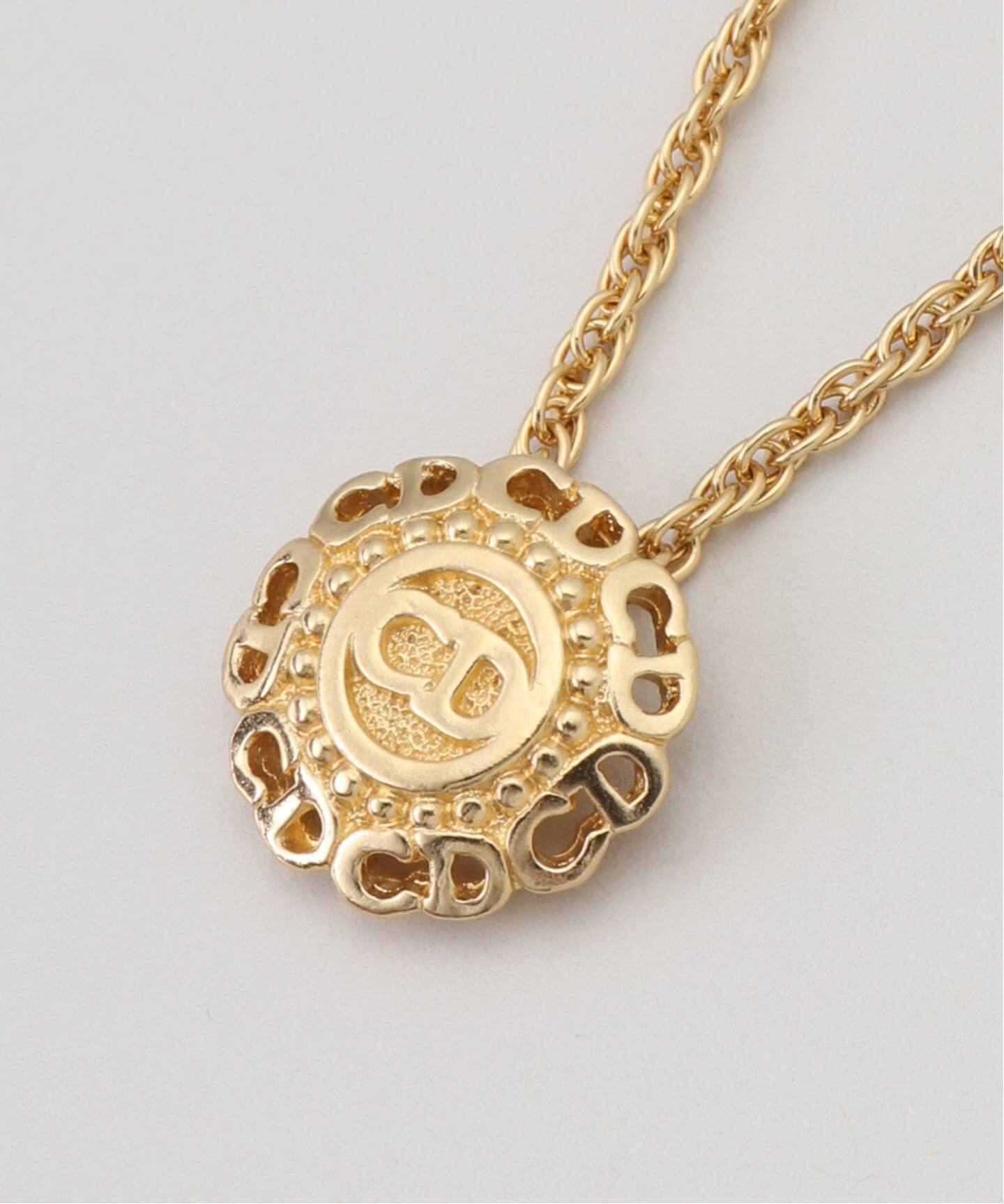 VINTAGE DIOR/ディオール 】necklace logo（ネックレス）｜DECOUVERTE