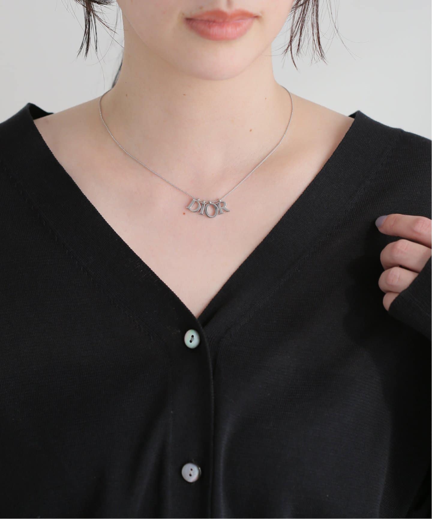 VINTAGE DIOR/ディオール 】necklace logo（ネックレス