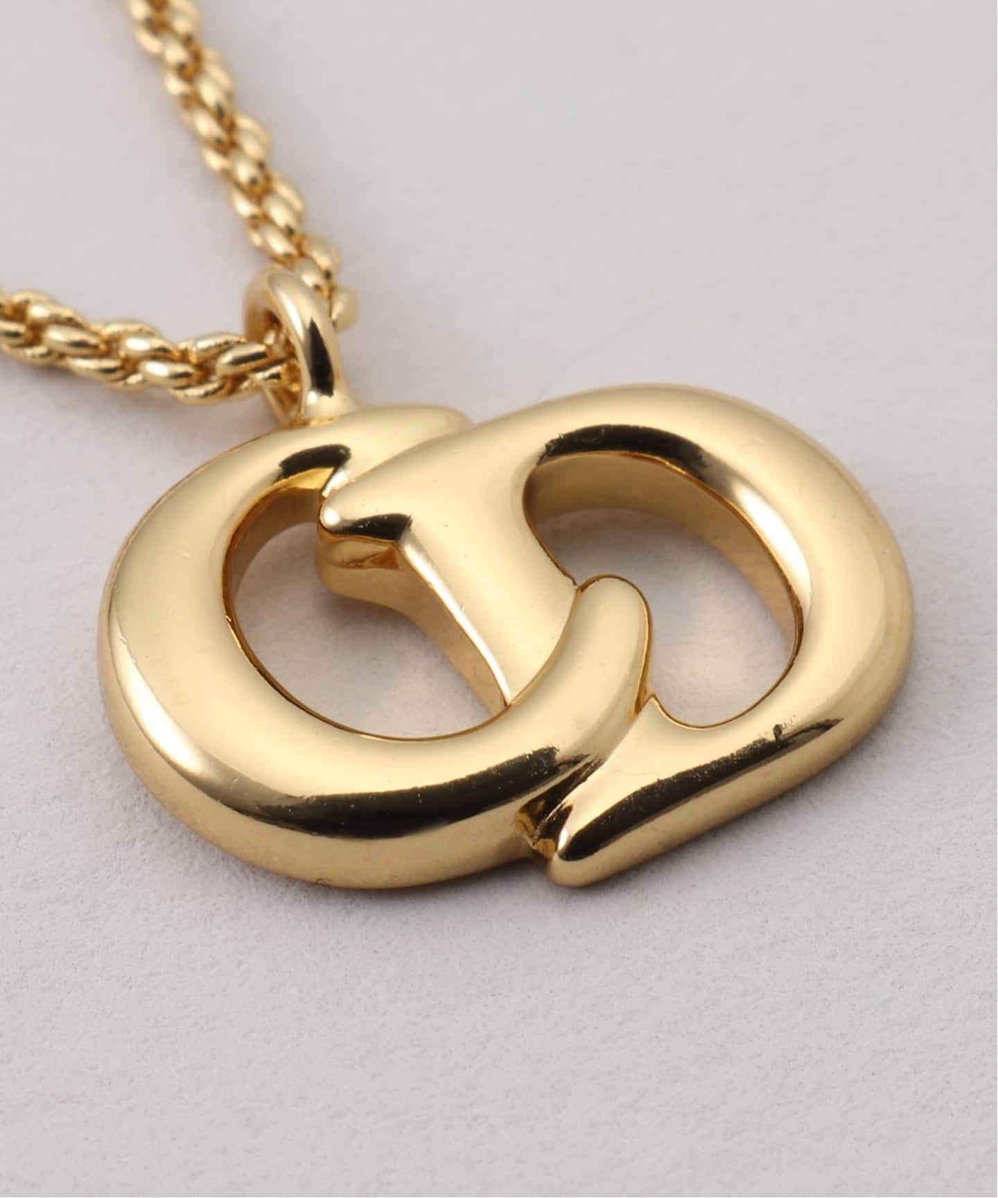 VINTAGE DIOR/ディオール 】necklace logo（ネックレス）｜DECOUVERTE