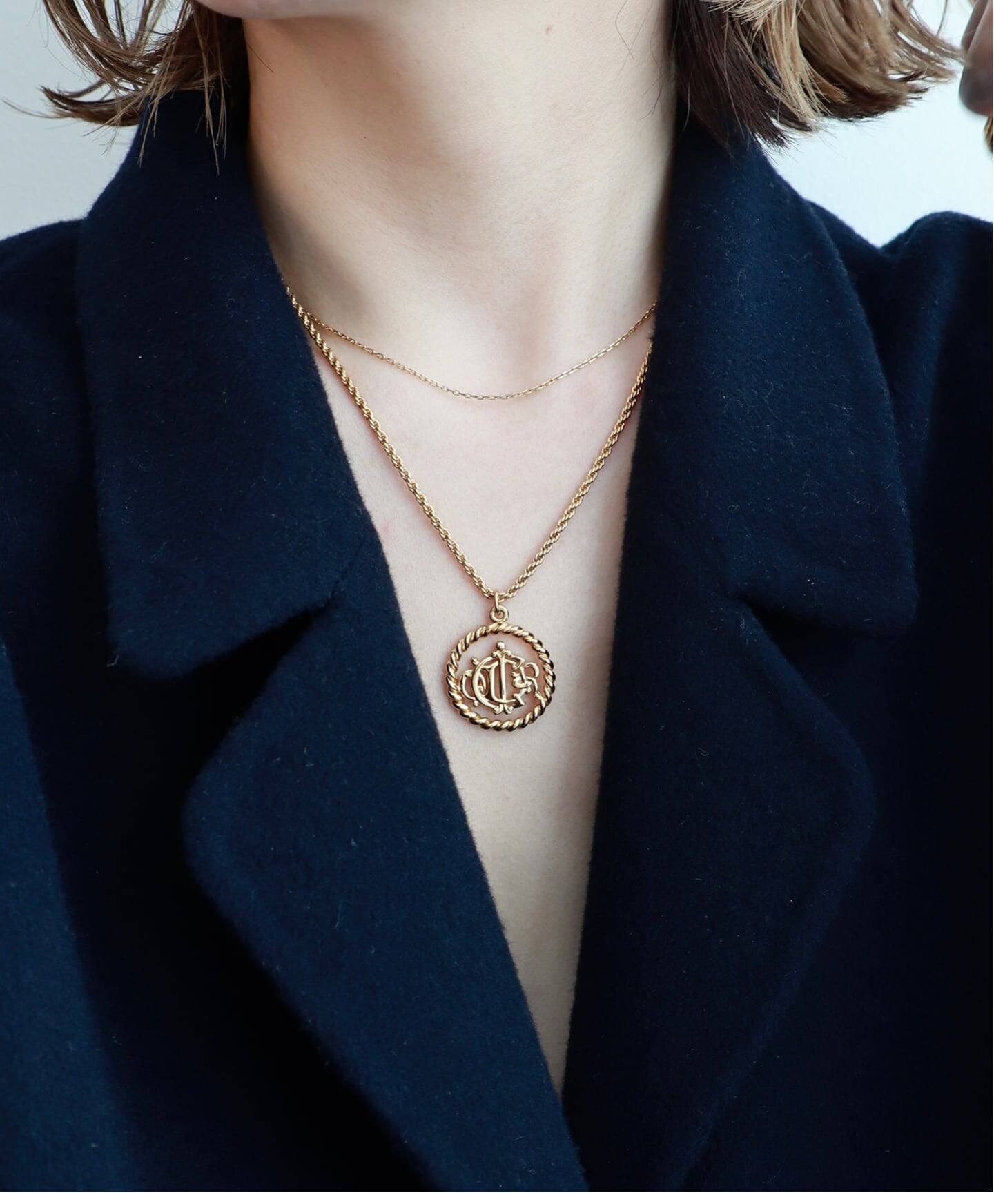 VINTAGE DIOR/ディオール 】necklace logo（ネックレス）｜DECOUVERTE