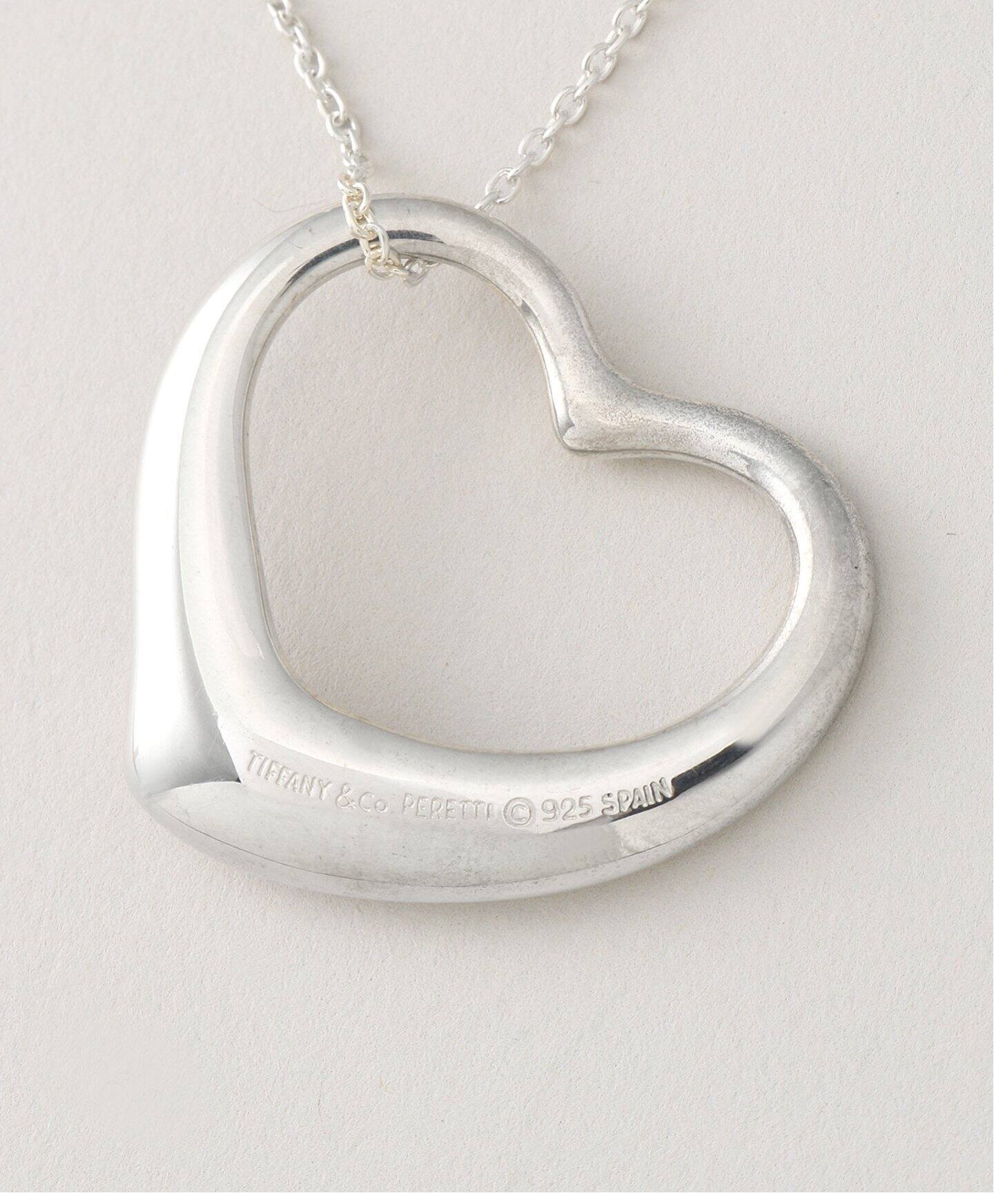 VINTAGE TIFFANY&Co./ティファニー】Open heart necklace xl
