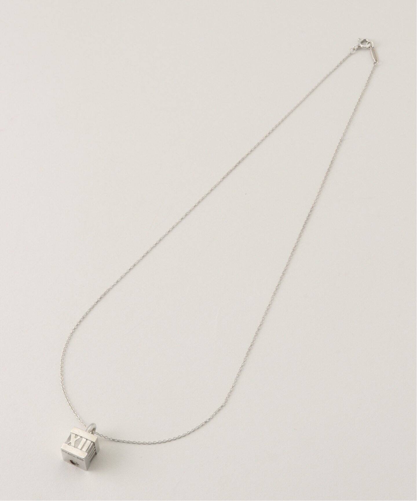 VINTAGE TIFFANY&Co./ティファニー】 Atlas cube necklace l