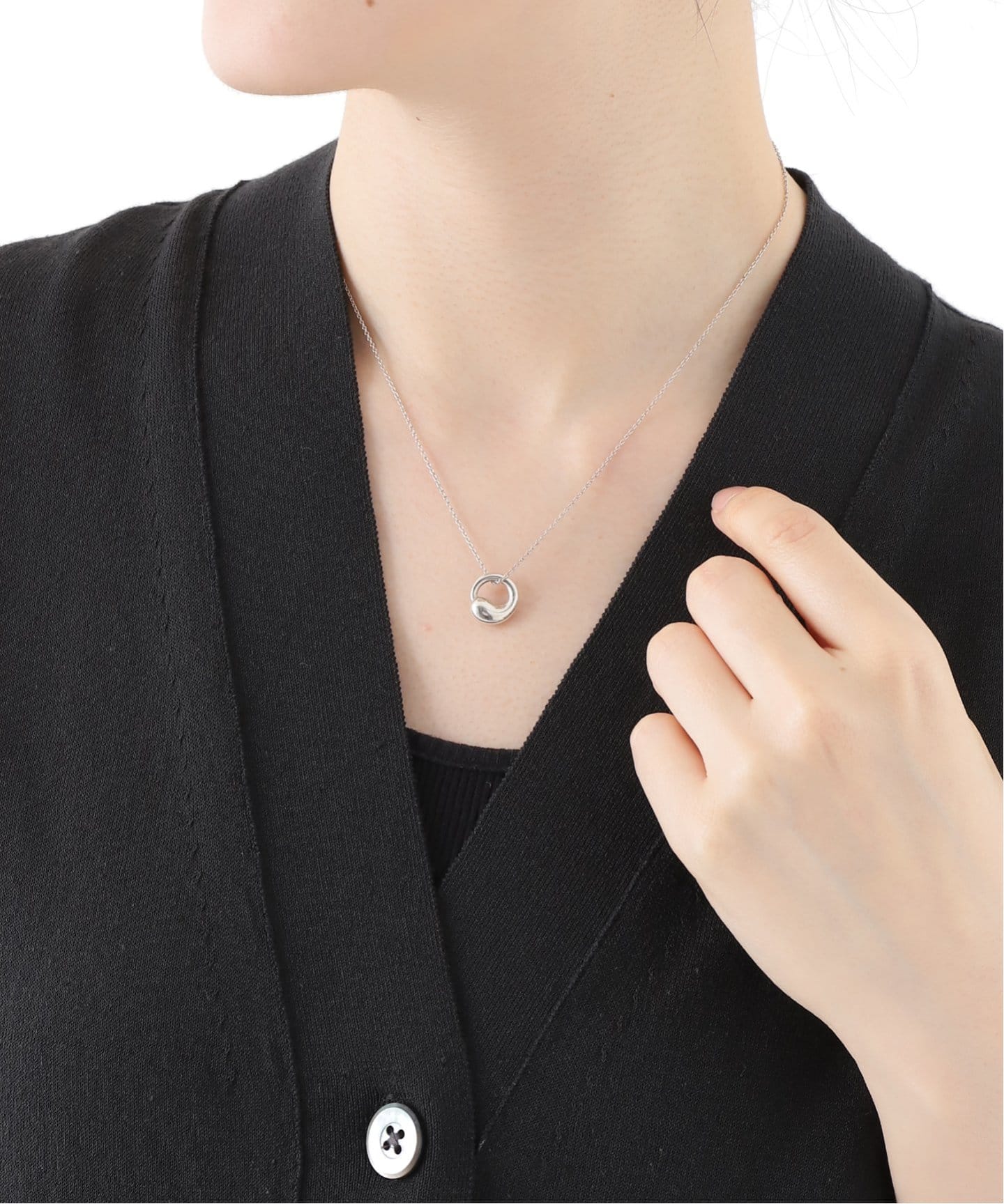 VINTAGE TIFFANY&Co./ティファニー】 Eternal circle necklace
