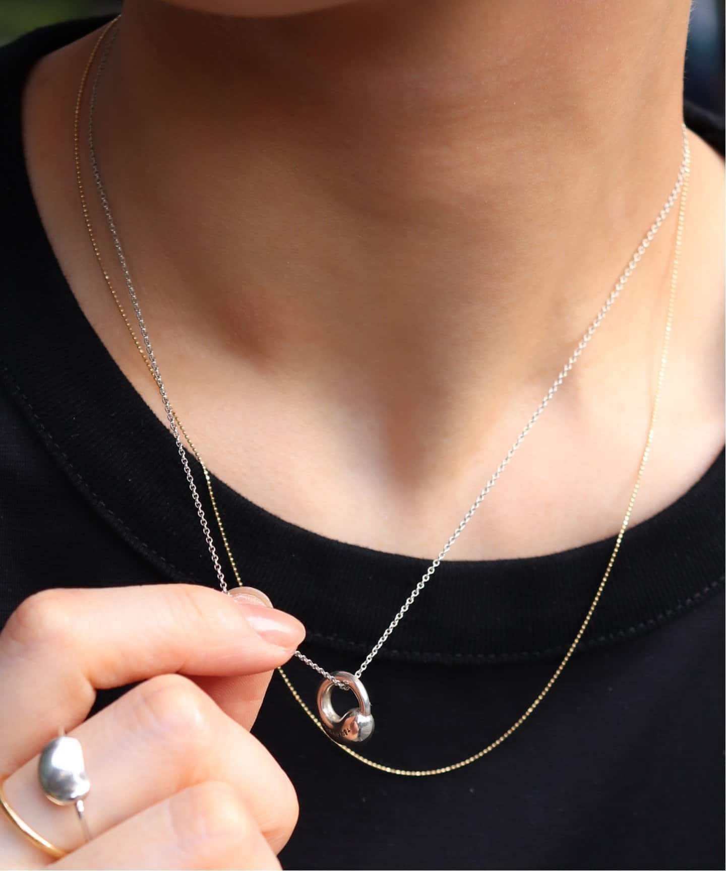 VINTAGE TIFFANY&Co./ティファニー】 Eternal circle necklace