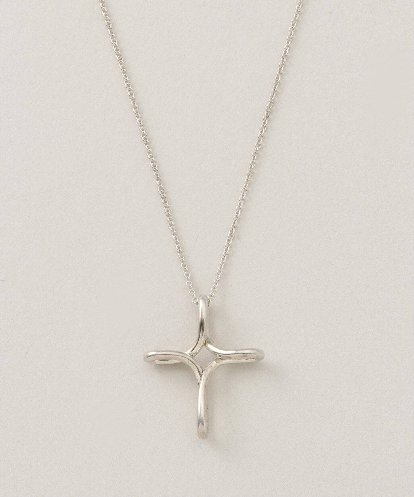ティファニー　TIFFANY&CO. ヴィンテージ クロスネックレス USA製TIFFANY&CO.ヴィンテージティファニークロススターリング