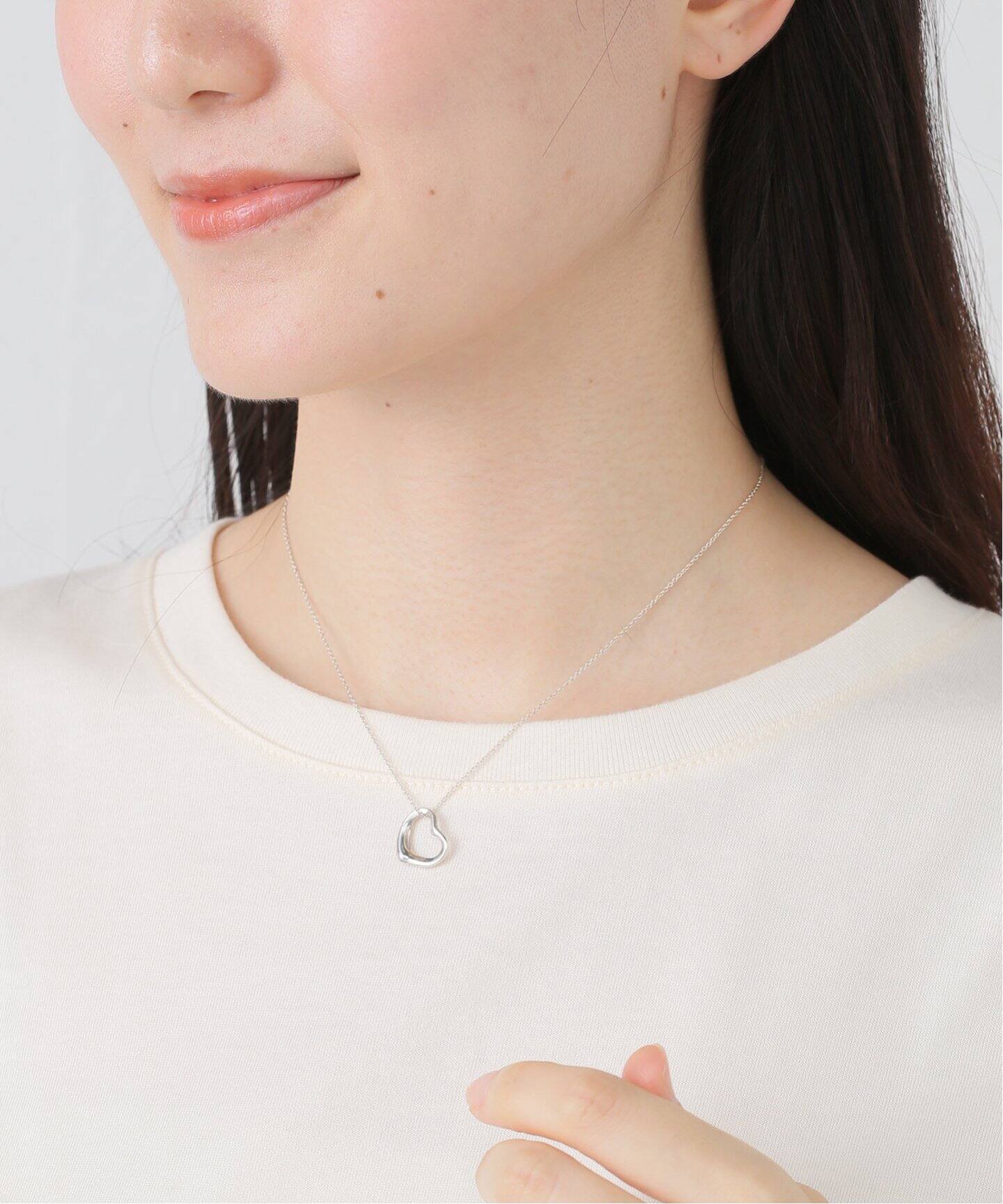 ティファニーネックレス ビーンネックレス シルバー ヴィンテージ|ティファニー TIFFANY