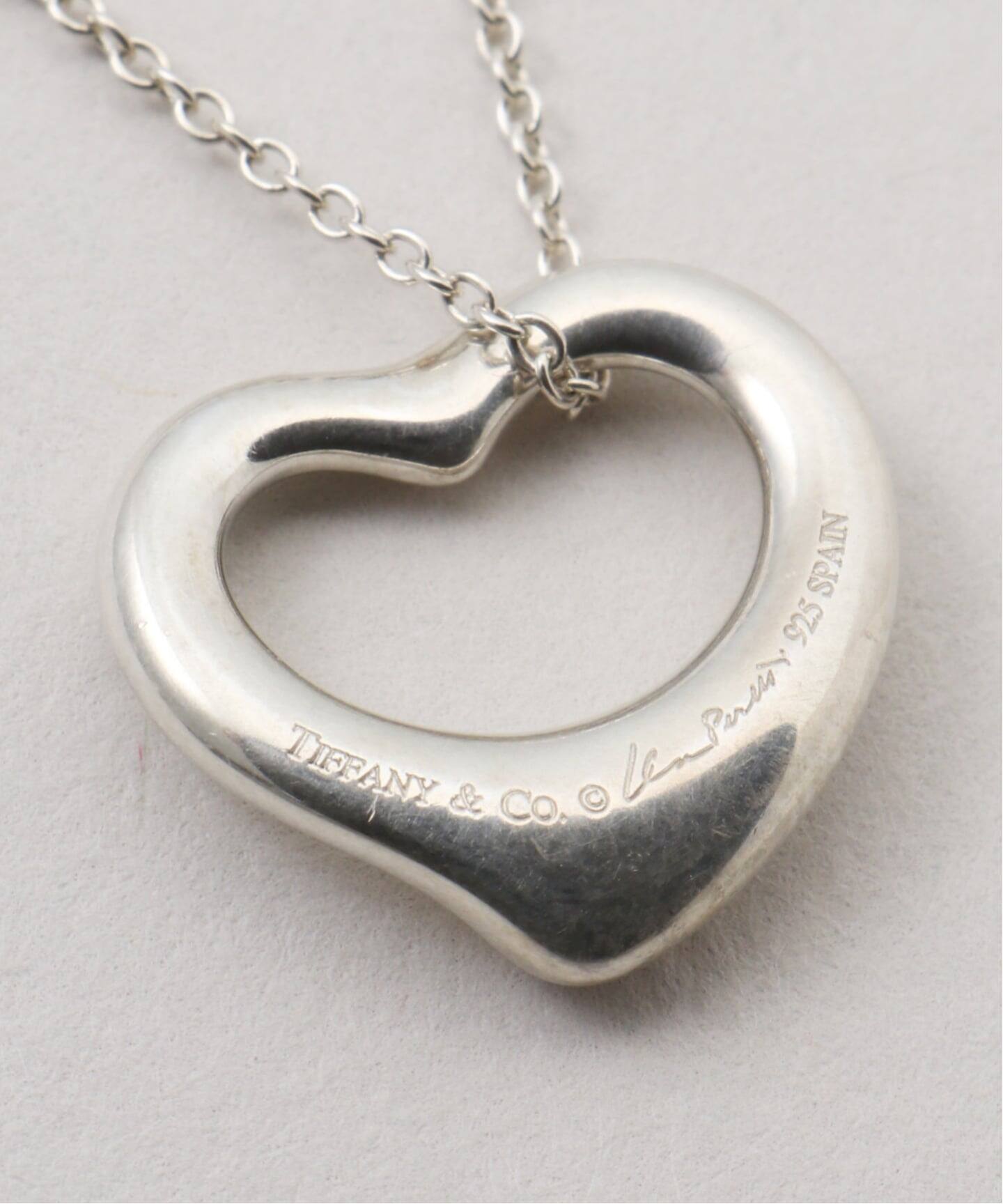 VINTAGE TIFFANY&Co./ティファニー】Open heart necklace s