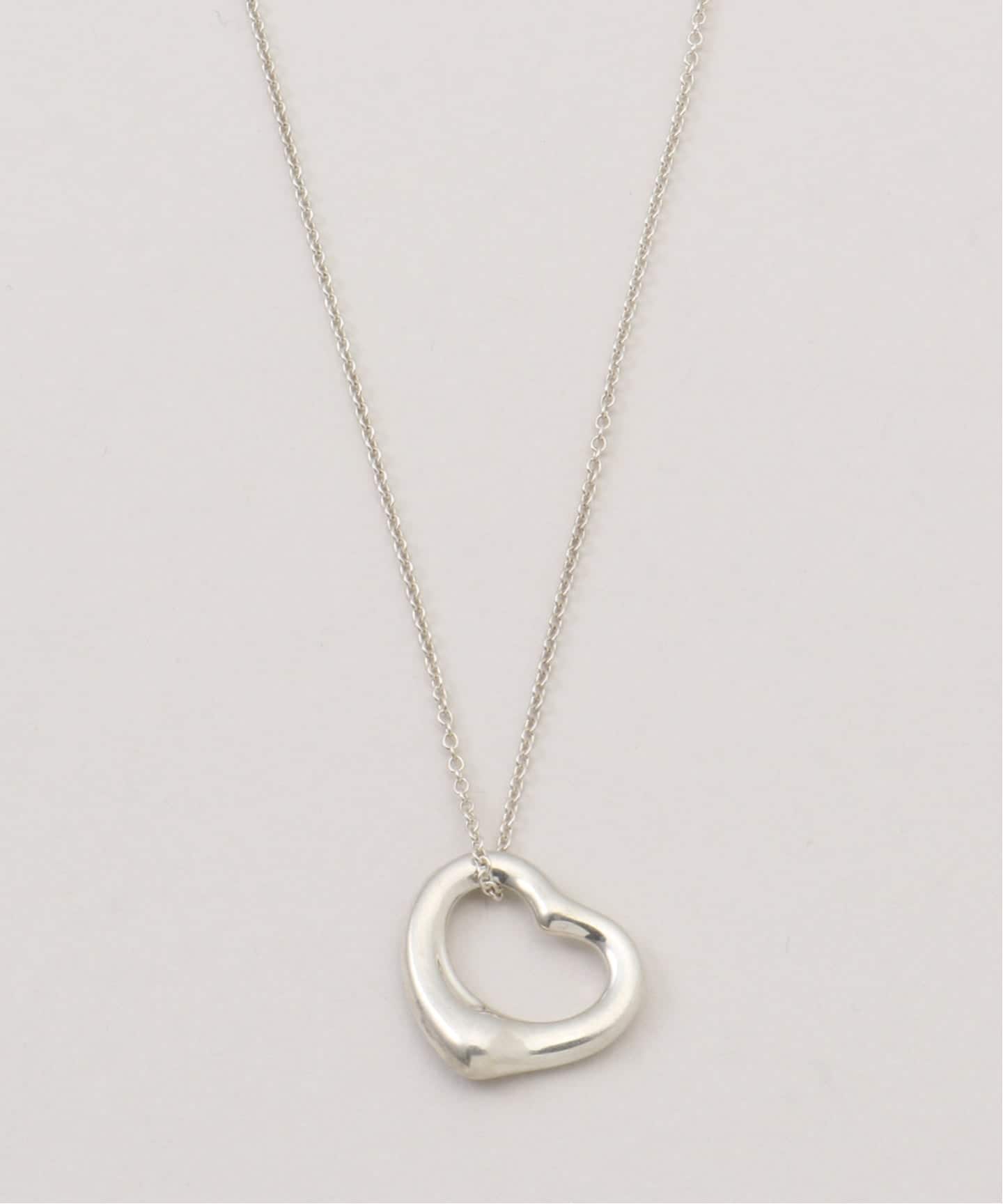 アクセサリー Tiffany & Co. Open Heart NecklaceAU750 VINTAGE TIFFANY&Co./ティファニー】Open heart necklace s