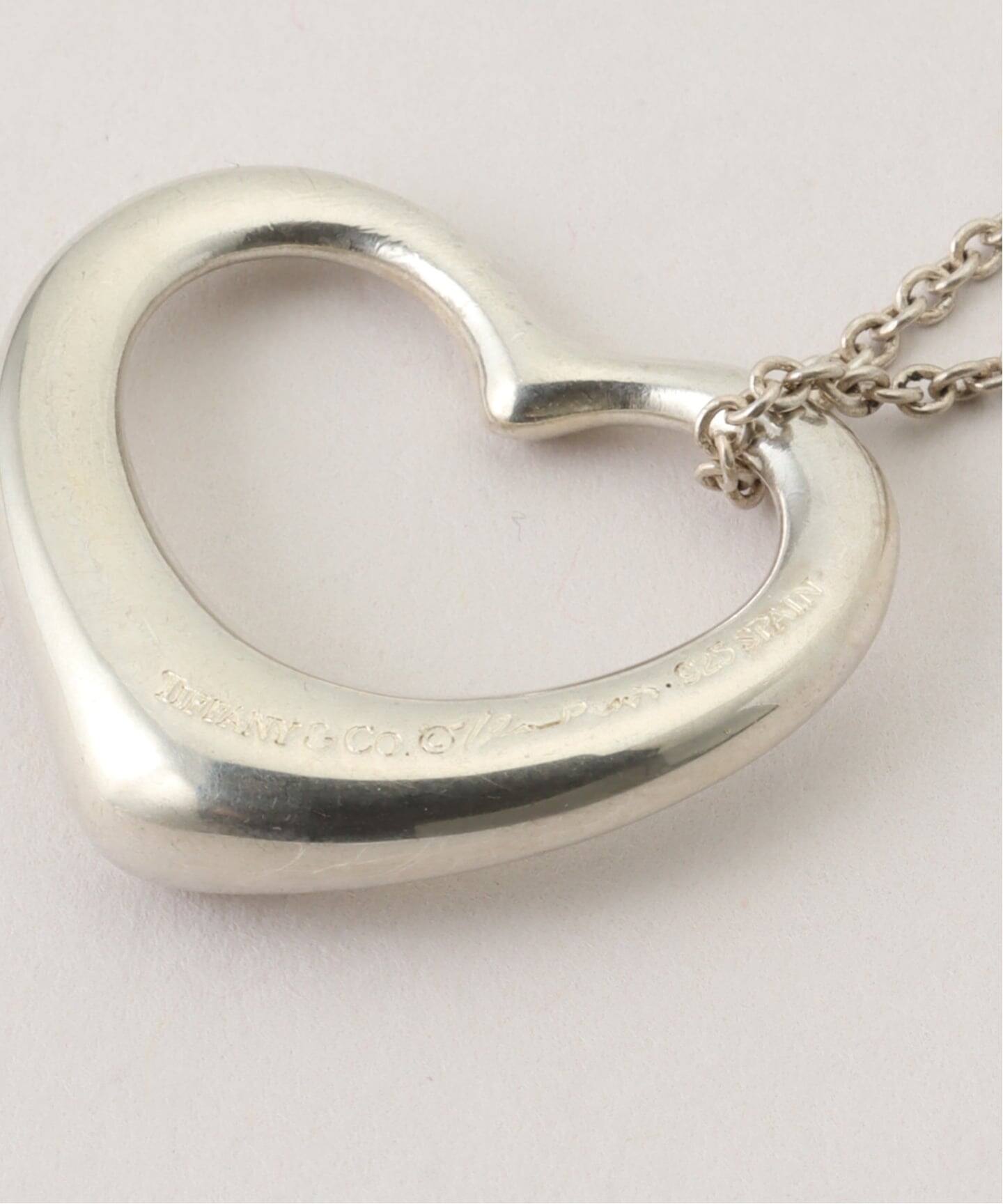 VINTAGE TIFFANY&Co./ティファニー】Open heart necklace l