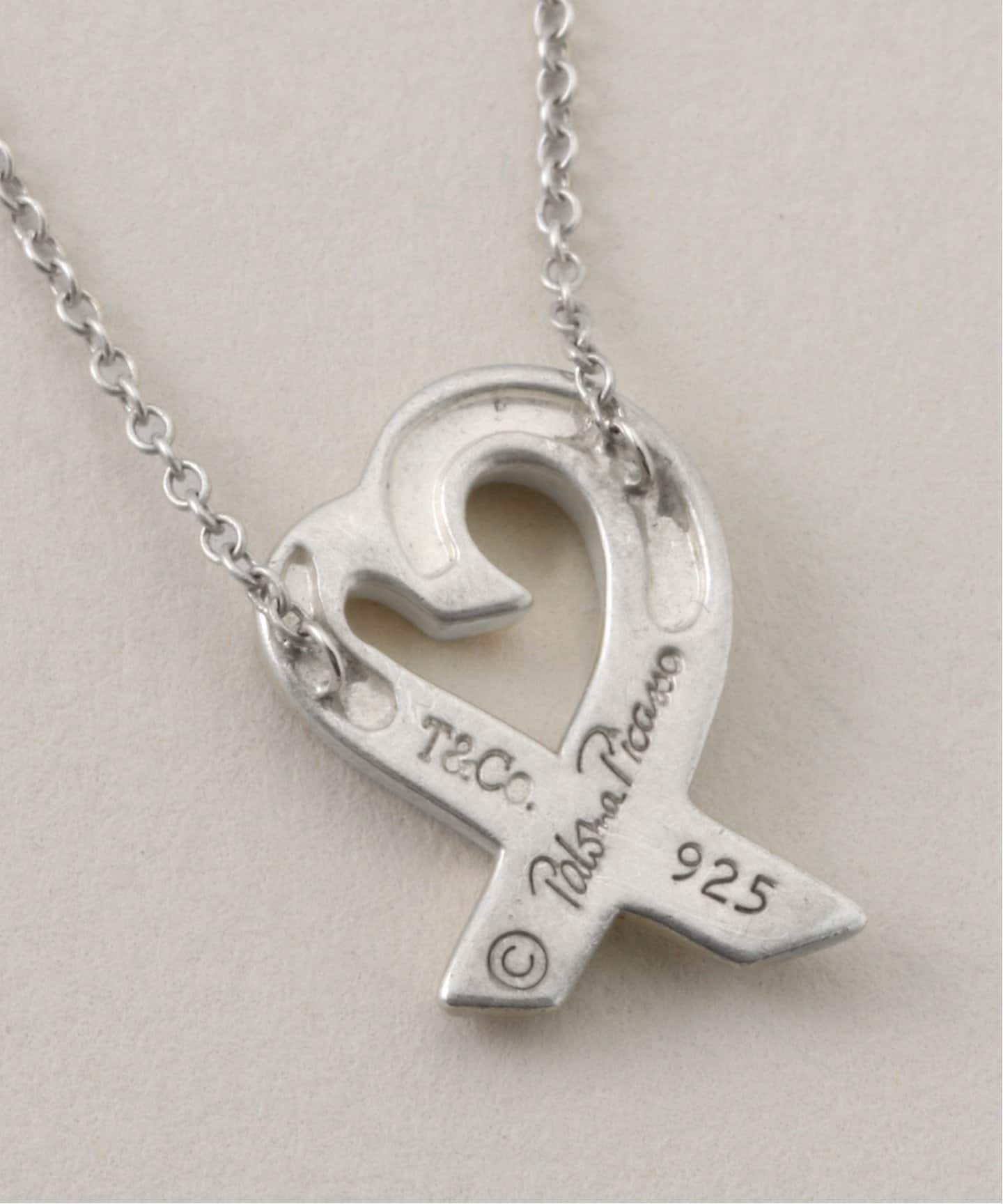 Tiffany & Co \"LOVING HEART\" シルバー ネックレス【ランク:S】 VINTAGE TIFFANY&Co./ティファニー】Loving heart necklace s