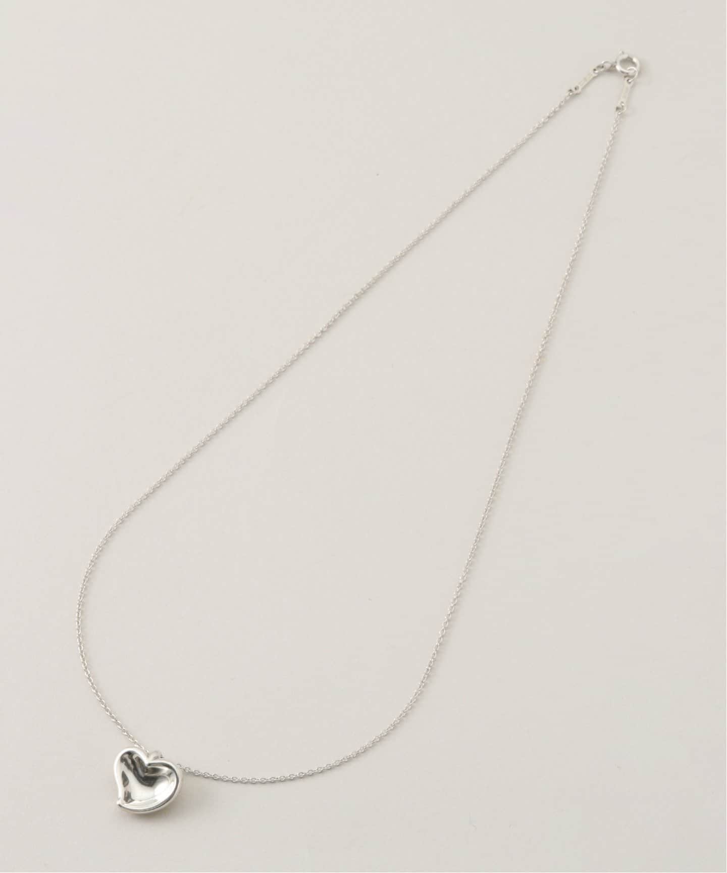 VINTAGE TIFFANY&Co./ティファニー】Curved heart necklace