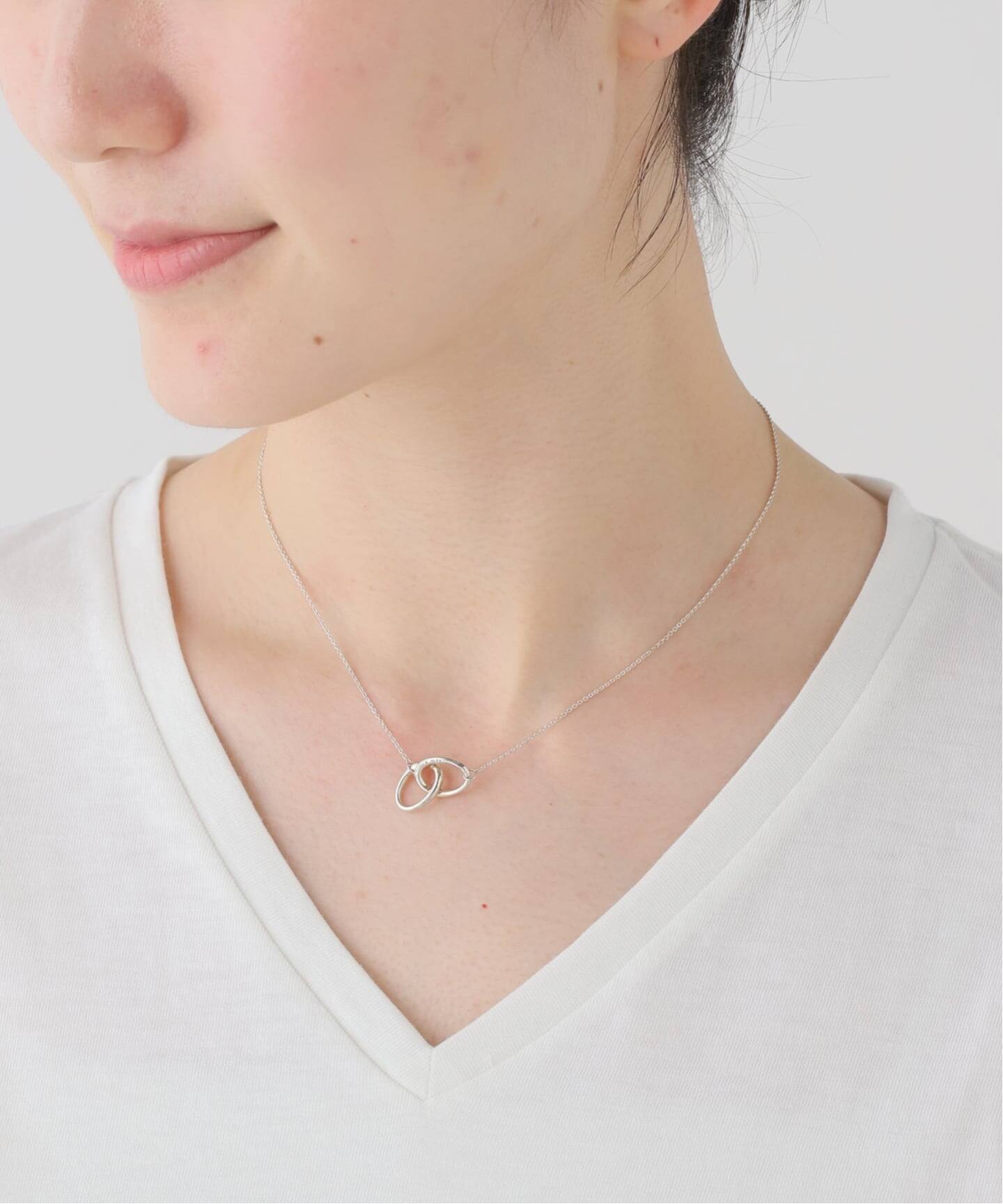 VINTAGE TIFFANY&Co./ティファニー】Double loop necklace（ネックレス