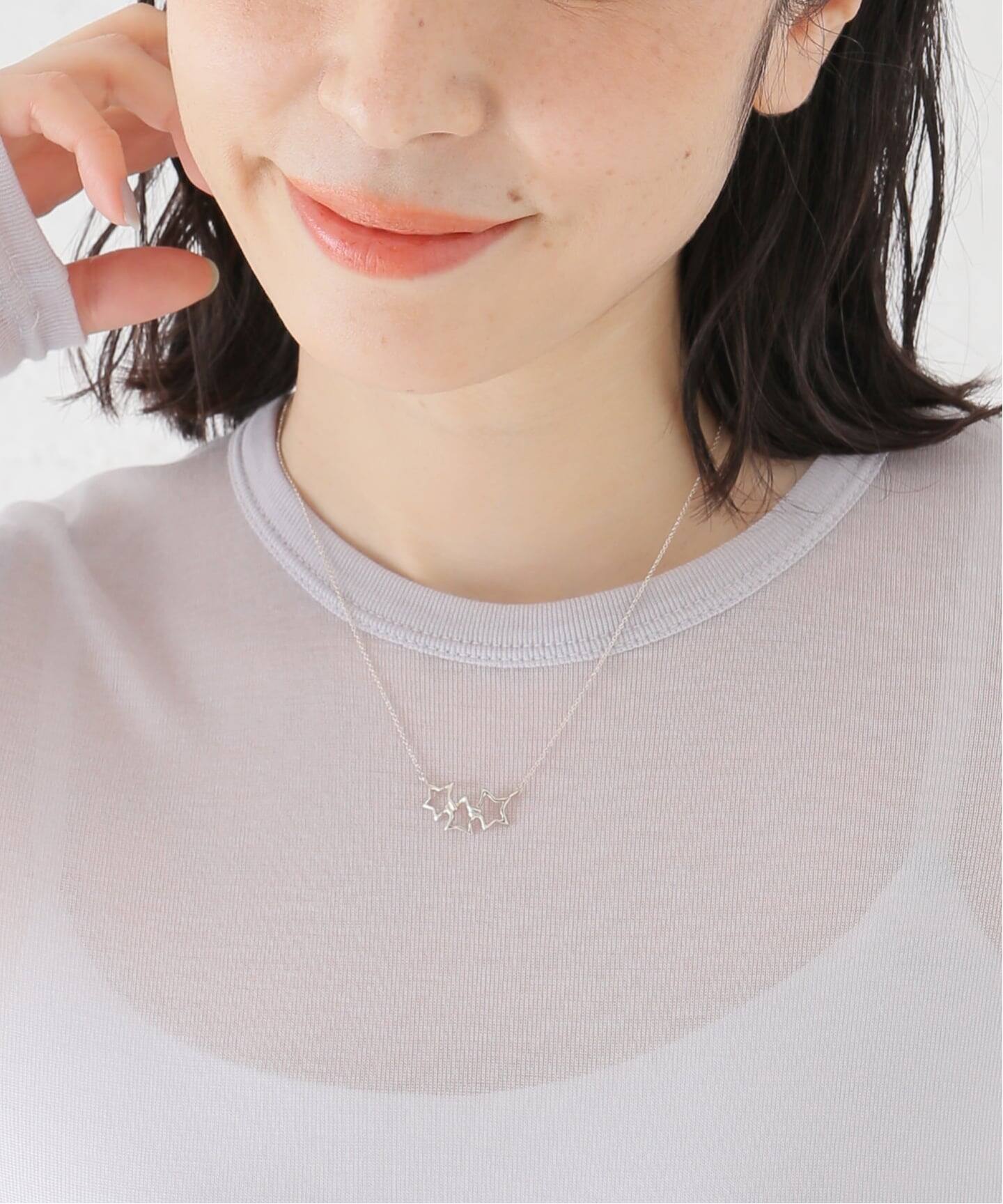 VINTAGE TIFFANY&Co./ティファニー】Triple star necklace（ネックレス