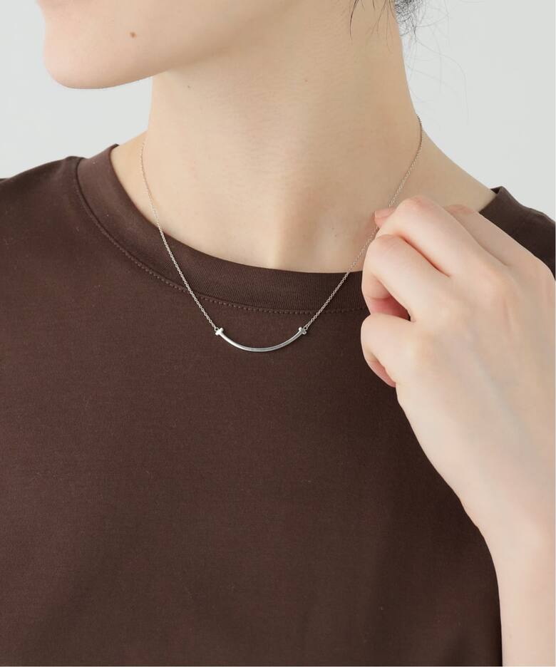 TIFFANY&Co./ティファニー】 T smile necklace small 925（ネックレス 