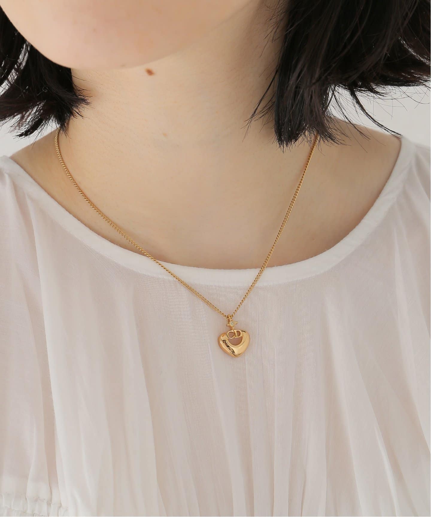 VINTAGE DIOR/ディオール 】necklace logo（ネックレス）｜DECOUVERTE