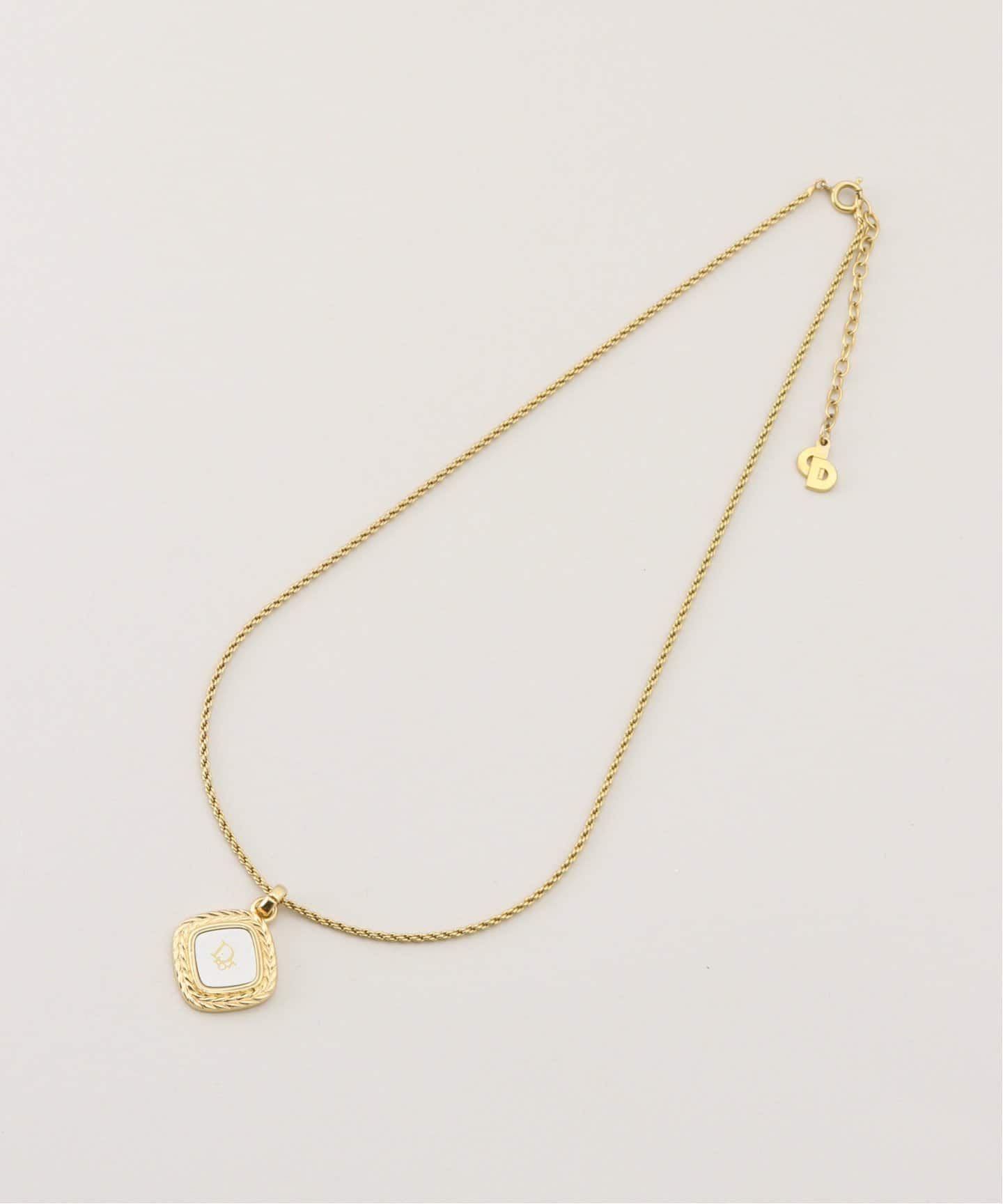 【Dior】Dior vintage necklace★ディオール ネックレス VINTAGE DIOR/ディオール】 necklace logo（ネックレス