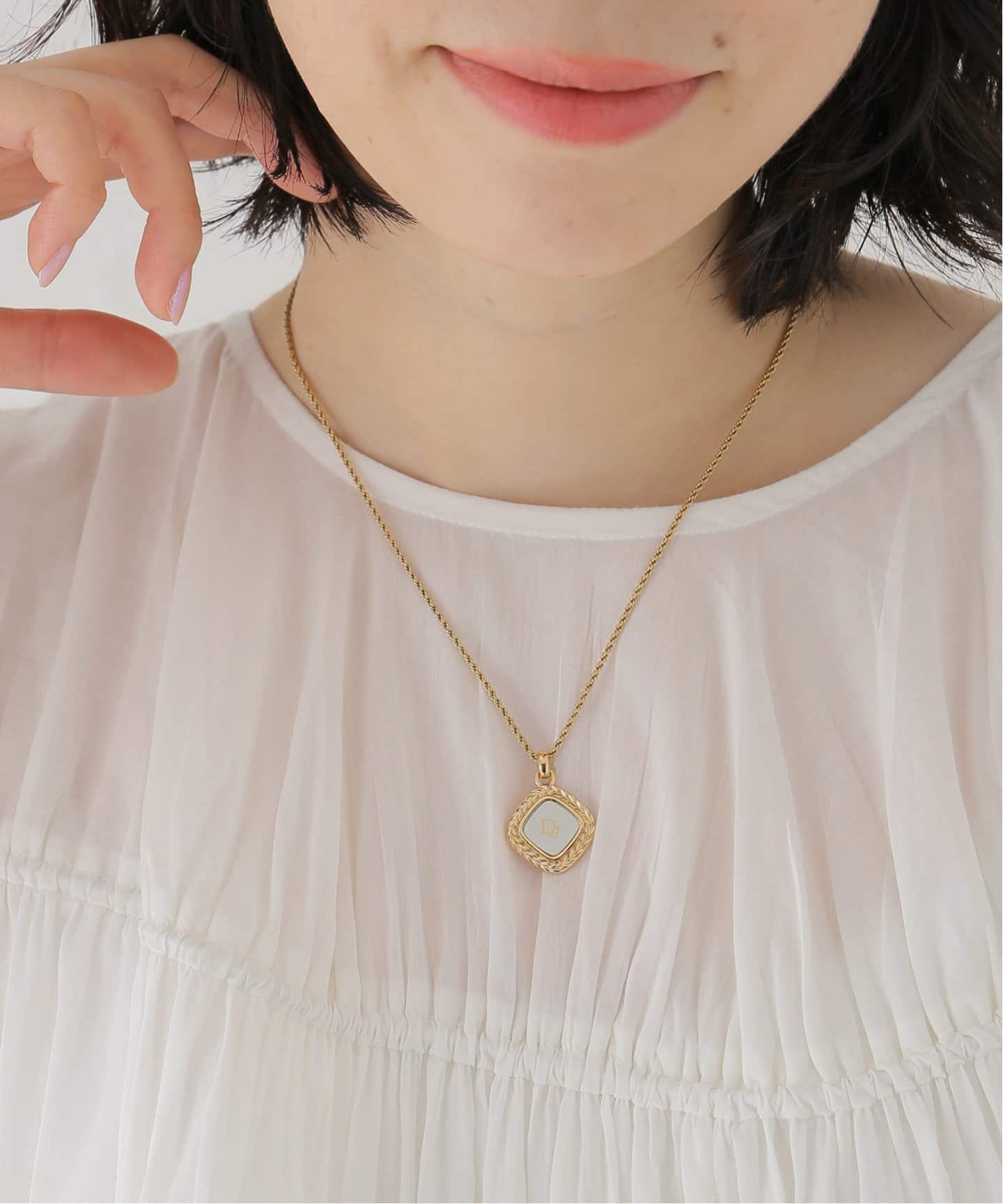 VINTAGE DIOR/ディオール 】necklace logo（ネックレス