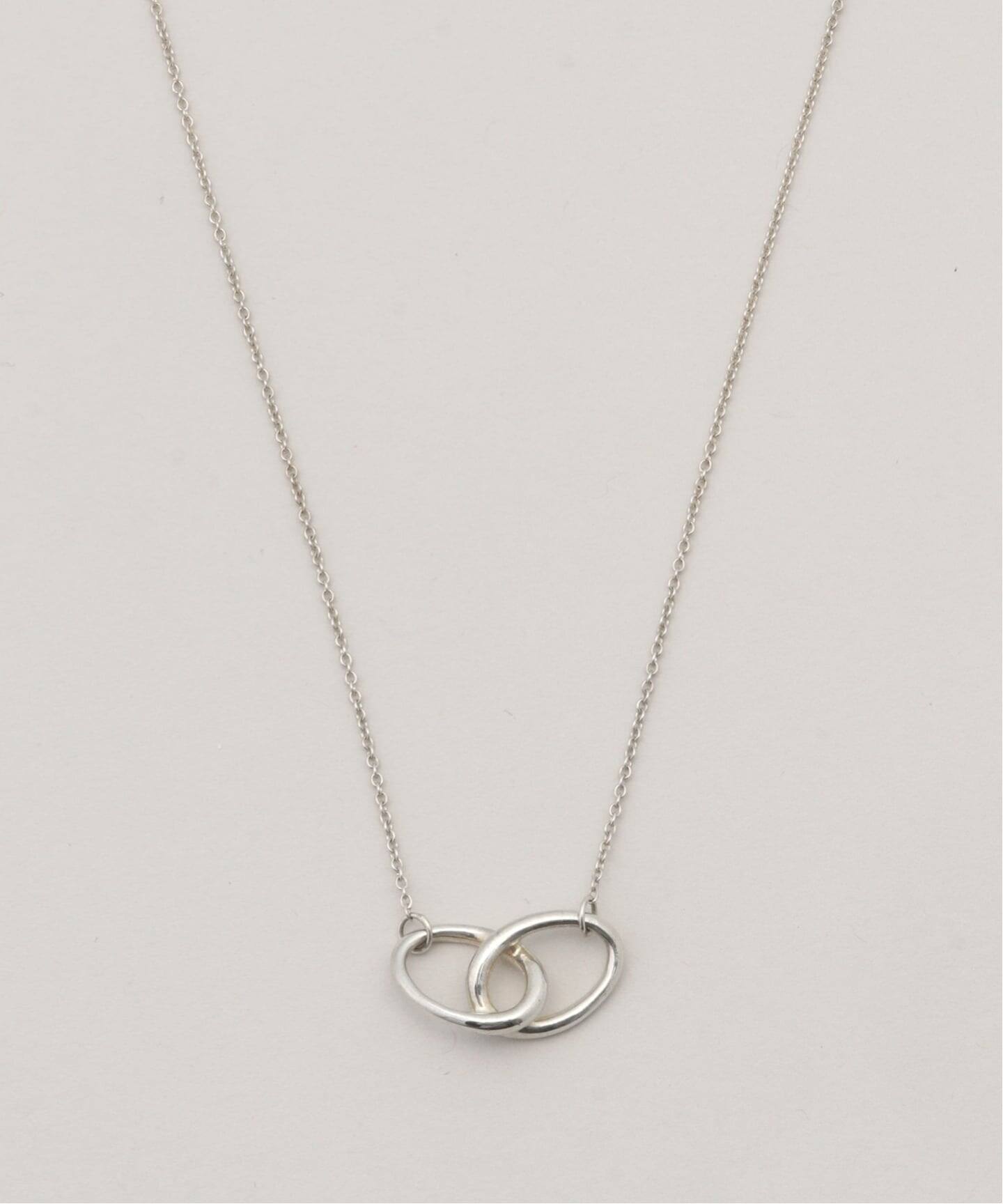 アクセサリー Tiffany&Co. double loop necklace silver VINTAGE TIFFANY&Co./ティファニー】Double loop necklace（ネックレス
