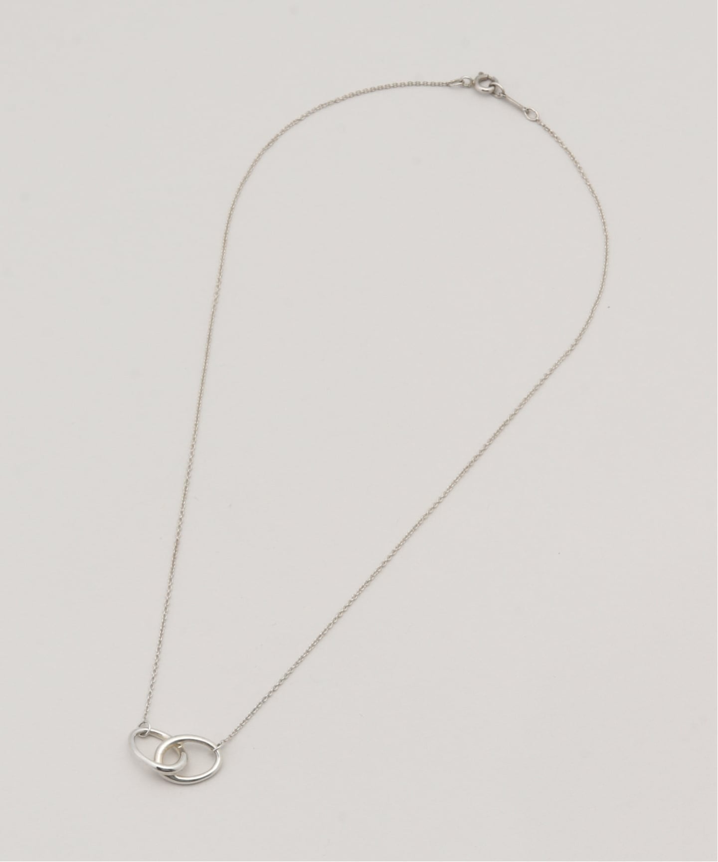 VINTAGE TIFFANY&Co./ティファニー】Double loop necklace（ネックレス