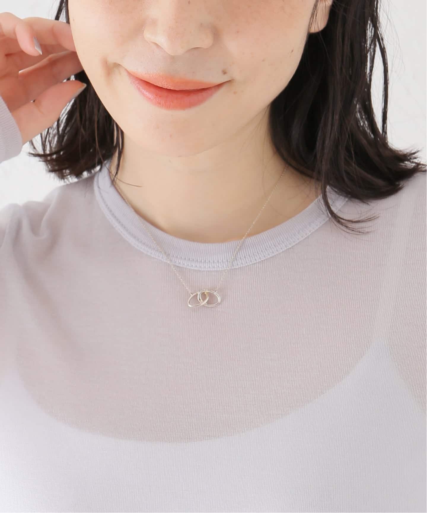 VINTAGE TIFFANY&Co./ティファニー】Double loop necklace（ネックレス
