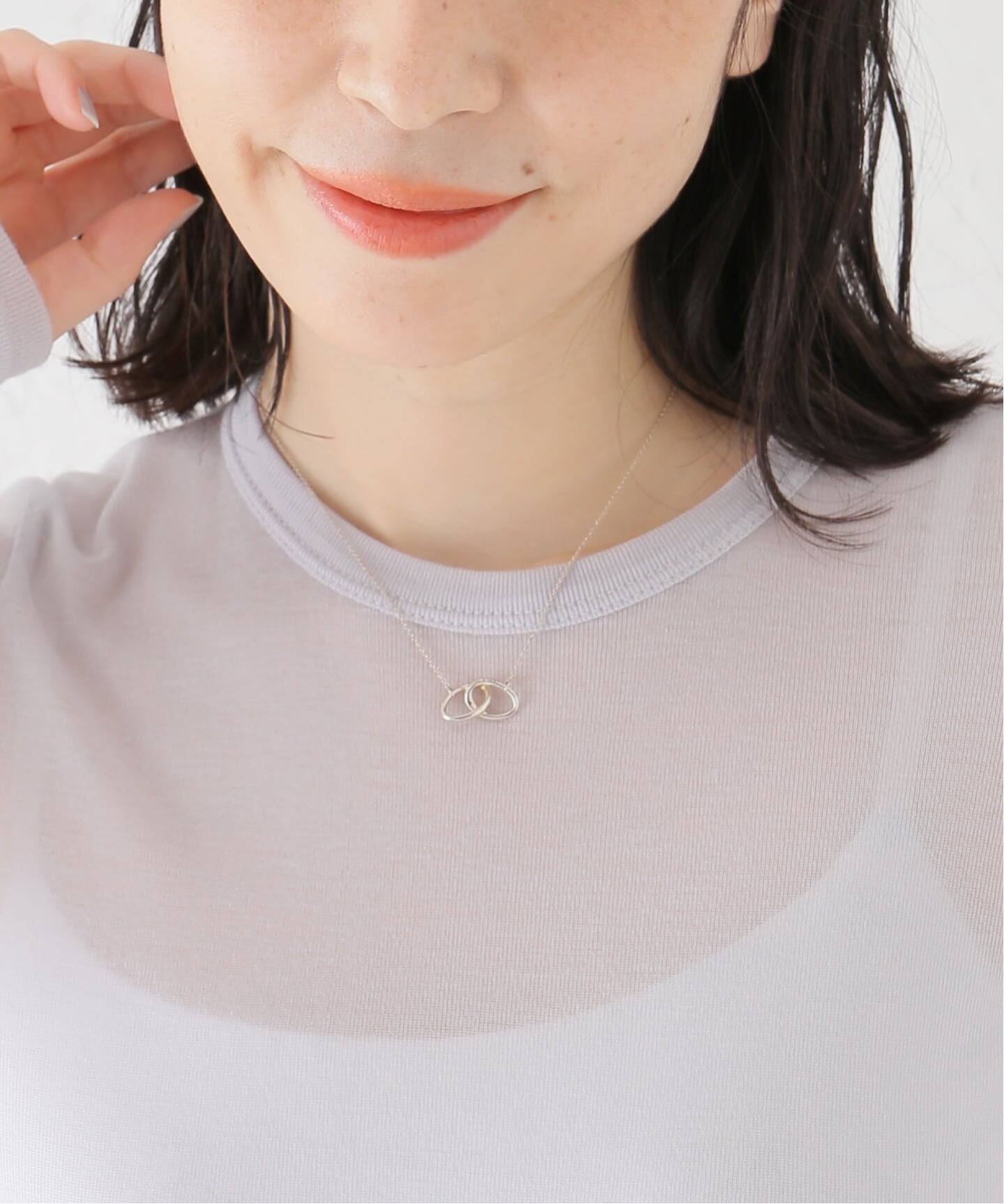 VINTAGE TIFFANY&Co./ティファニー】Double loop necklace（ネックレス 