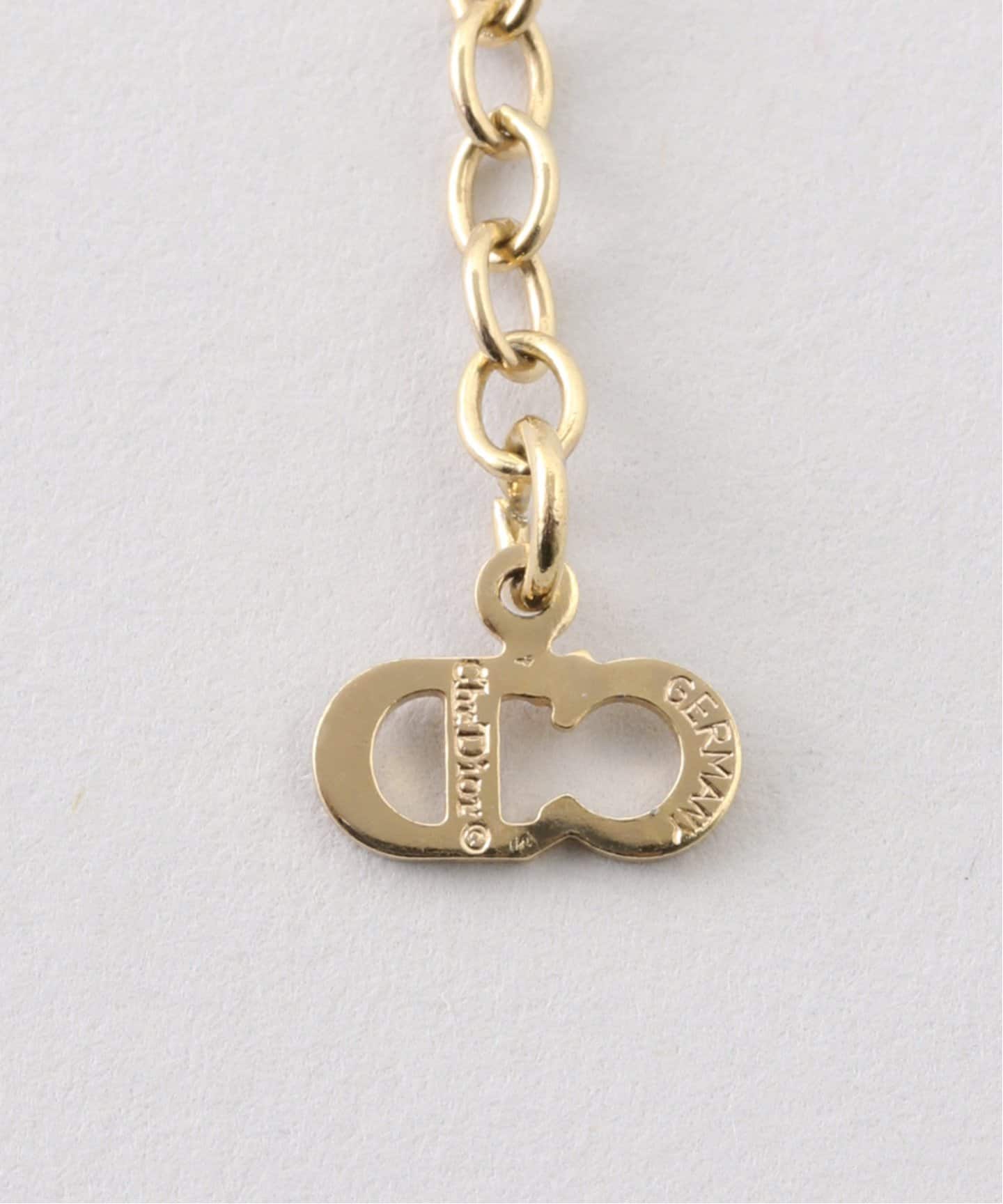 【VINTAGE DIOR/ディオール 】necklace logo 正規品 VINTAGE DIOR/ディオール 】necklace logo（ネックレス