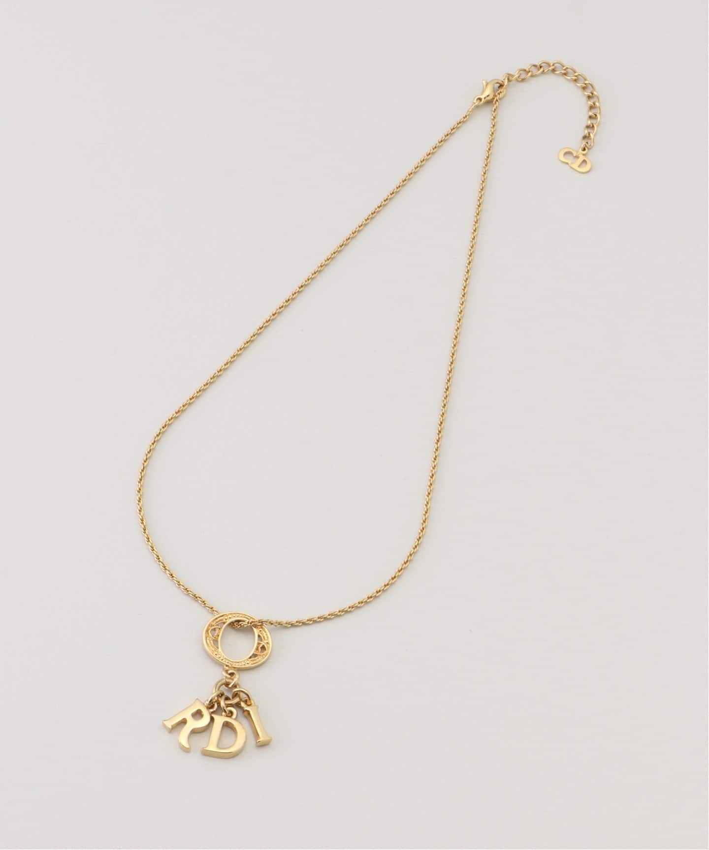 VINTAGE DIOR/ディオール 】necklace logo（ネックレス