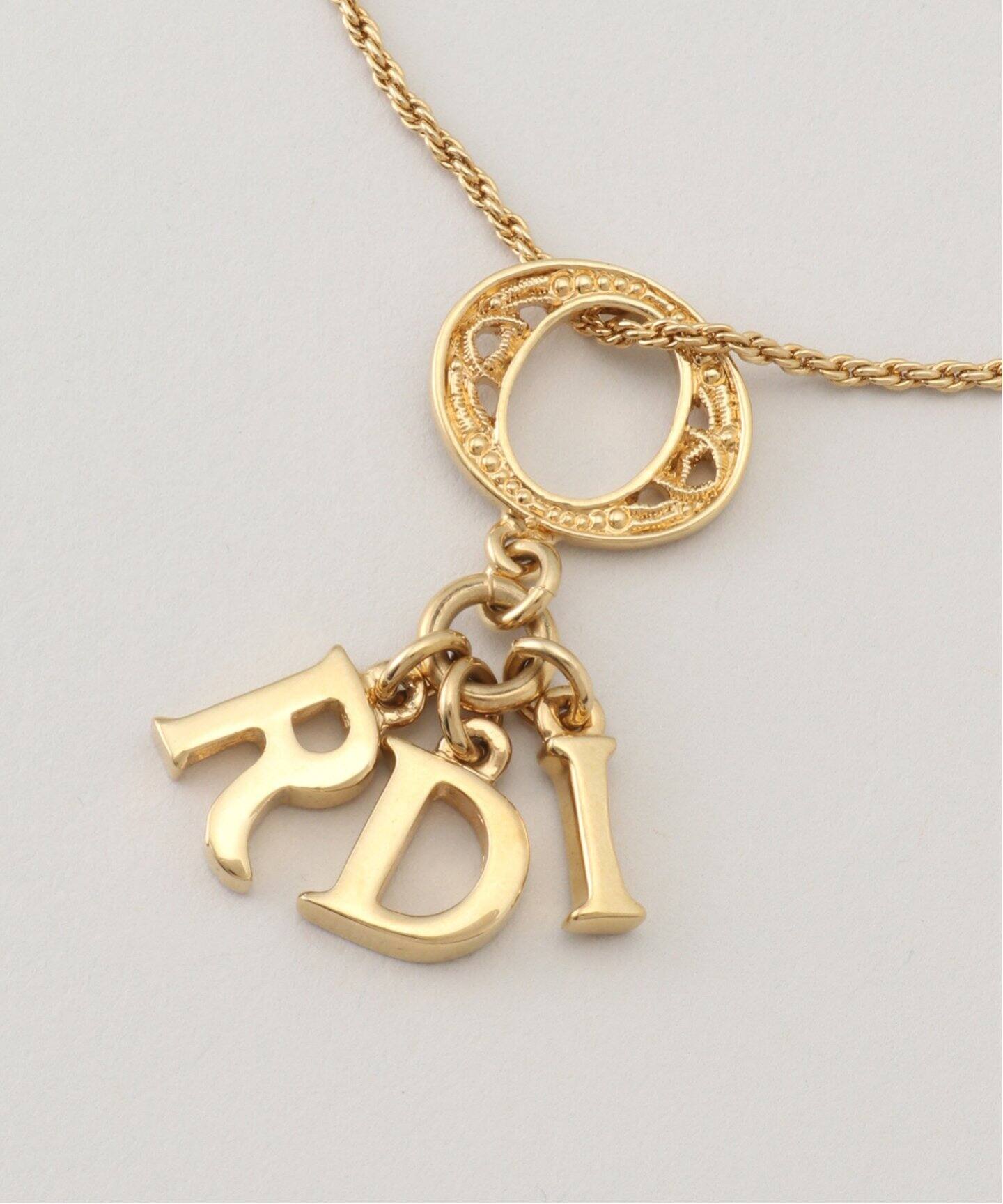 VINTAGE DIOR/ディオール 】necklace logo（ネックレス