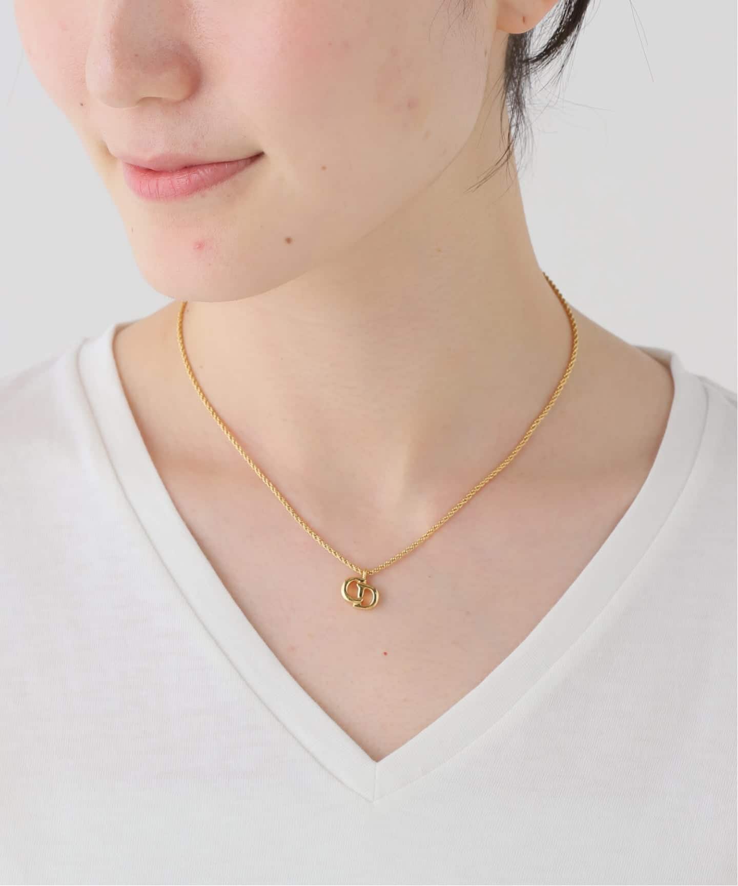 VINTAGE DIOR/ディオール 】necklace logo（ネックレス）｜DECOUVERTE