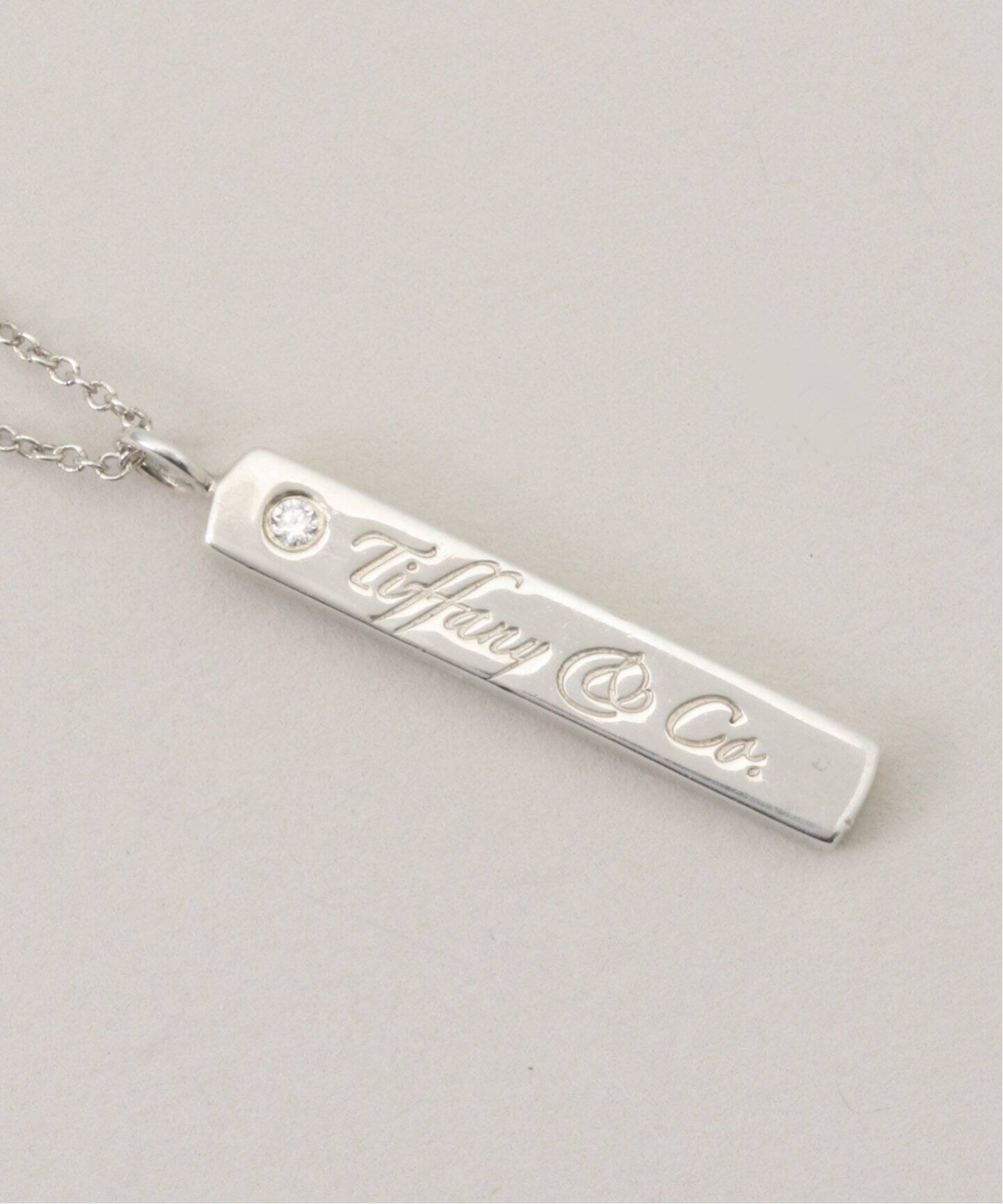 VINTAGE TIFFANY&Co./ティファニー】Notes bar necklace