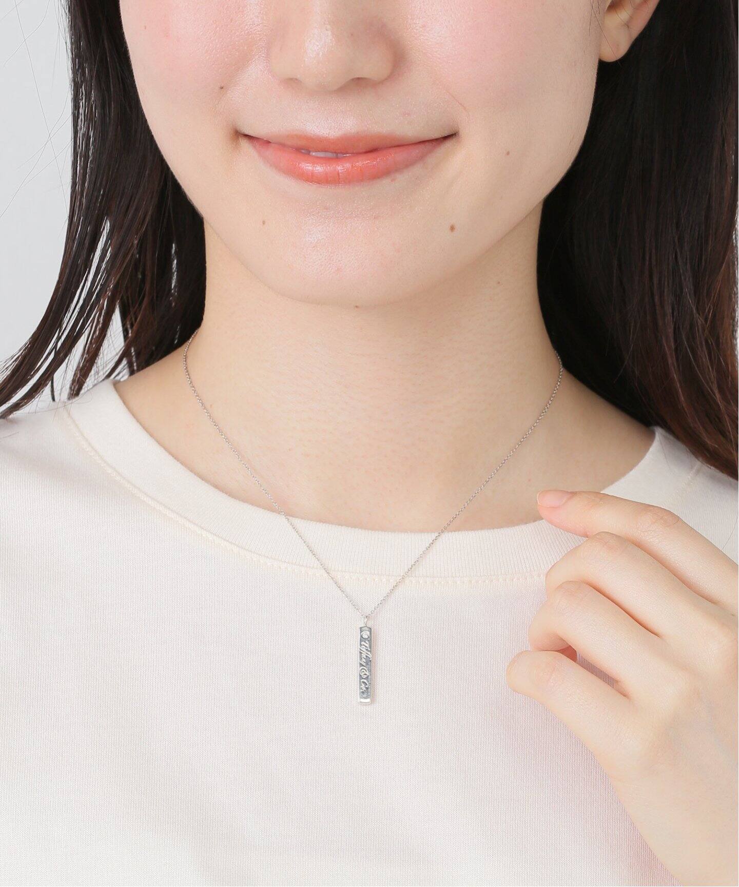 VINTAGE TIFFANY&Co./ティファニー】Notes bar necklace