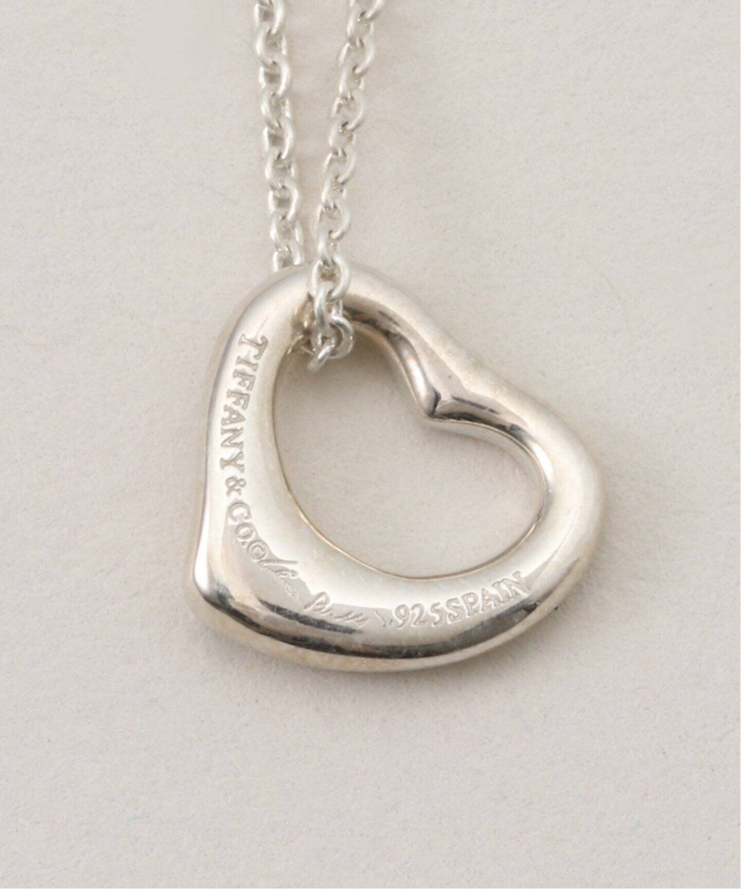VINTAGE TIFFANY&Co./ティファニー】Open heart long necklace xs