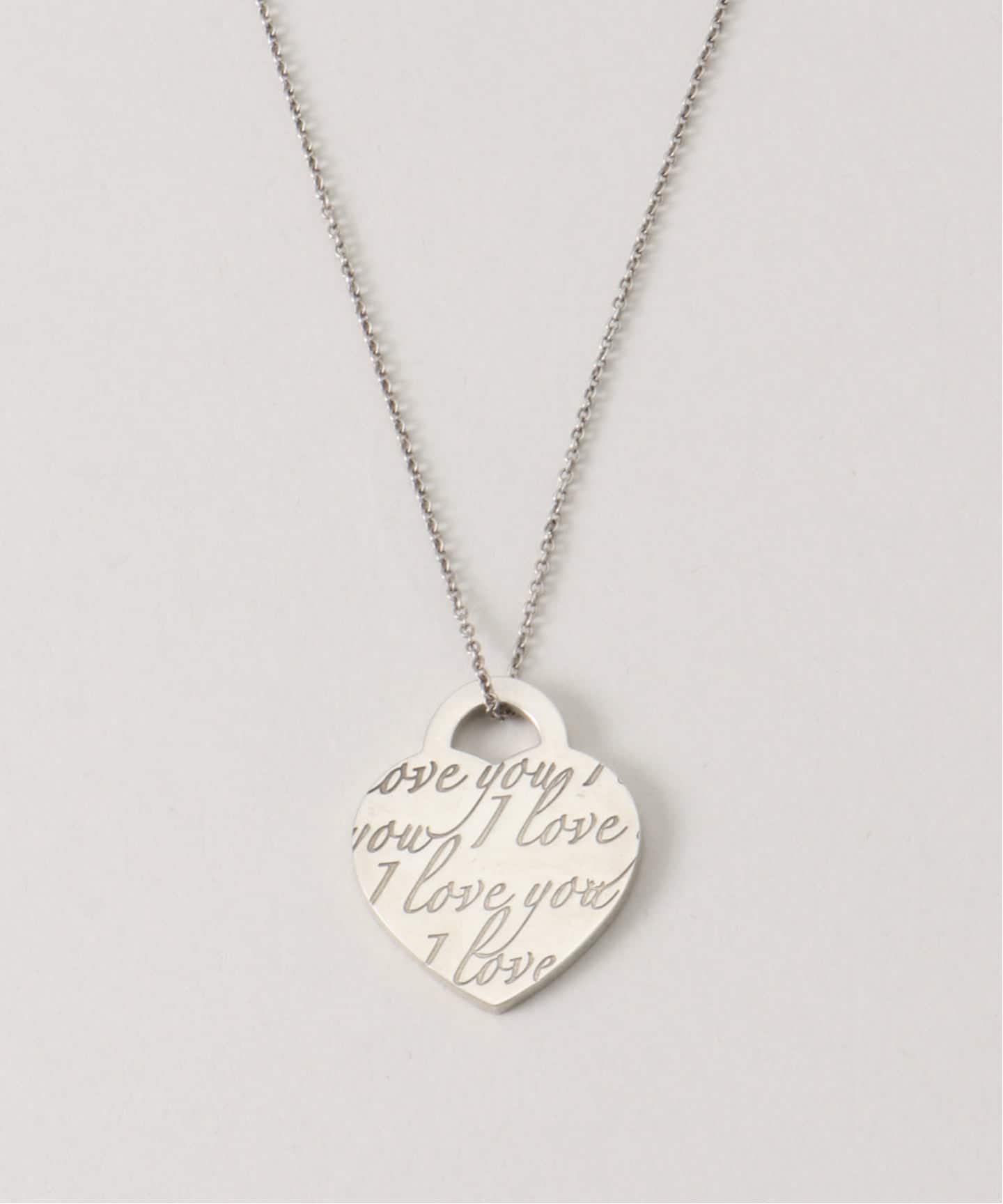 VINTAGE TIFFANY&Co./ティファニー】Notes heart necklace（ネックレス