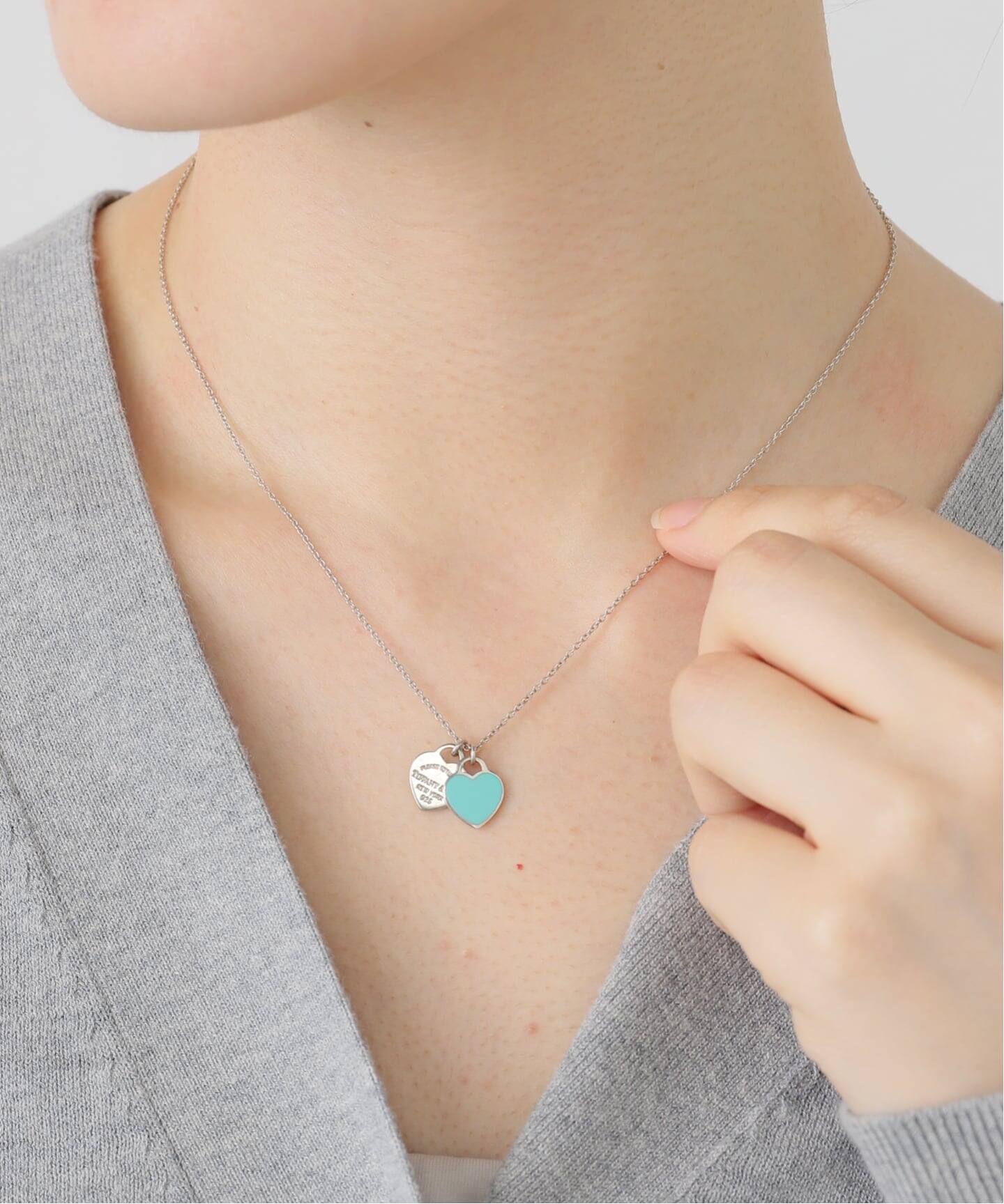 Tiffany & Co \"RETURN TO TIFFANY\" ハートネックレス【ランクS】 楽天市場】ティファニー ネックレス リターントゥティファニー
