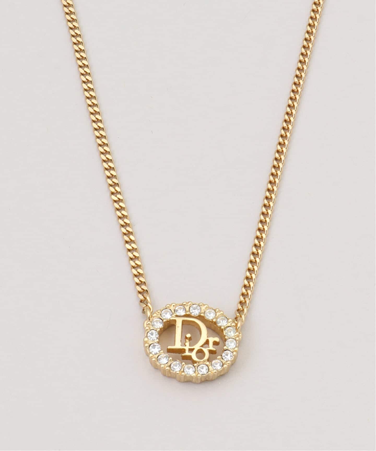 VINTAGE DIOR/ディオール 】necklace logo（ネックレス）｜DECOUVERTE