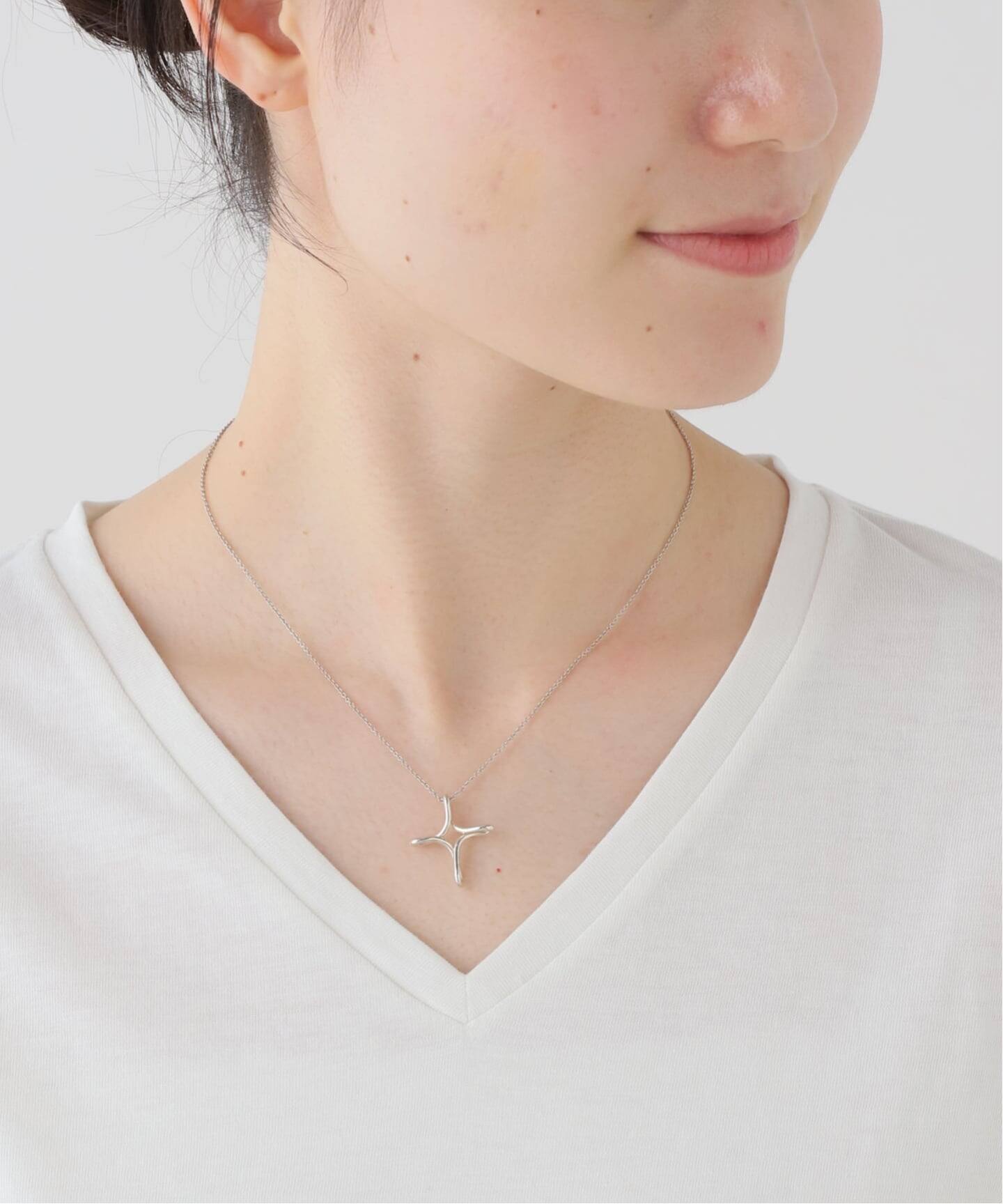 VINTAGE TIFFANY&Co./ティファニー】Open cross necklace（ネックレス