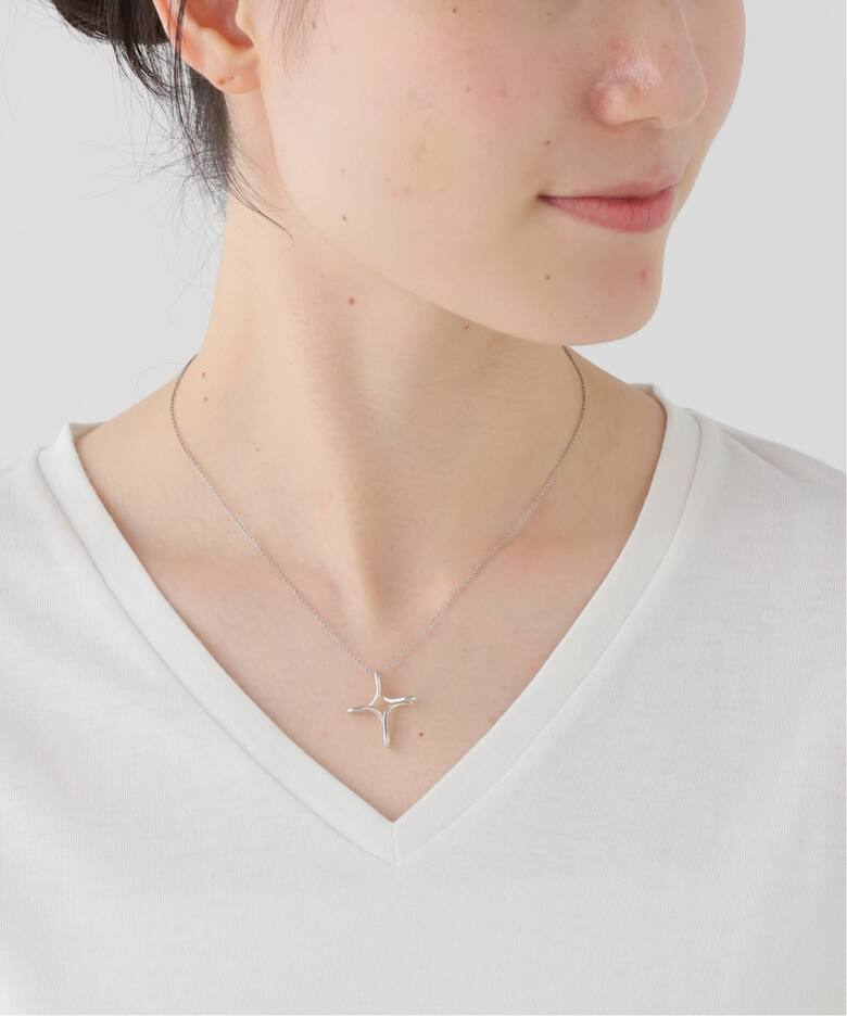 VINTAGE TIFFANY&Co./ティファニー】Open cross necklace（ネックレス 