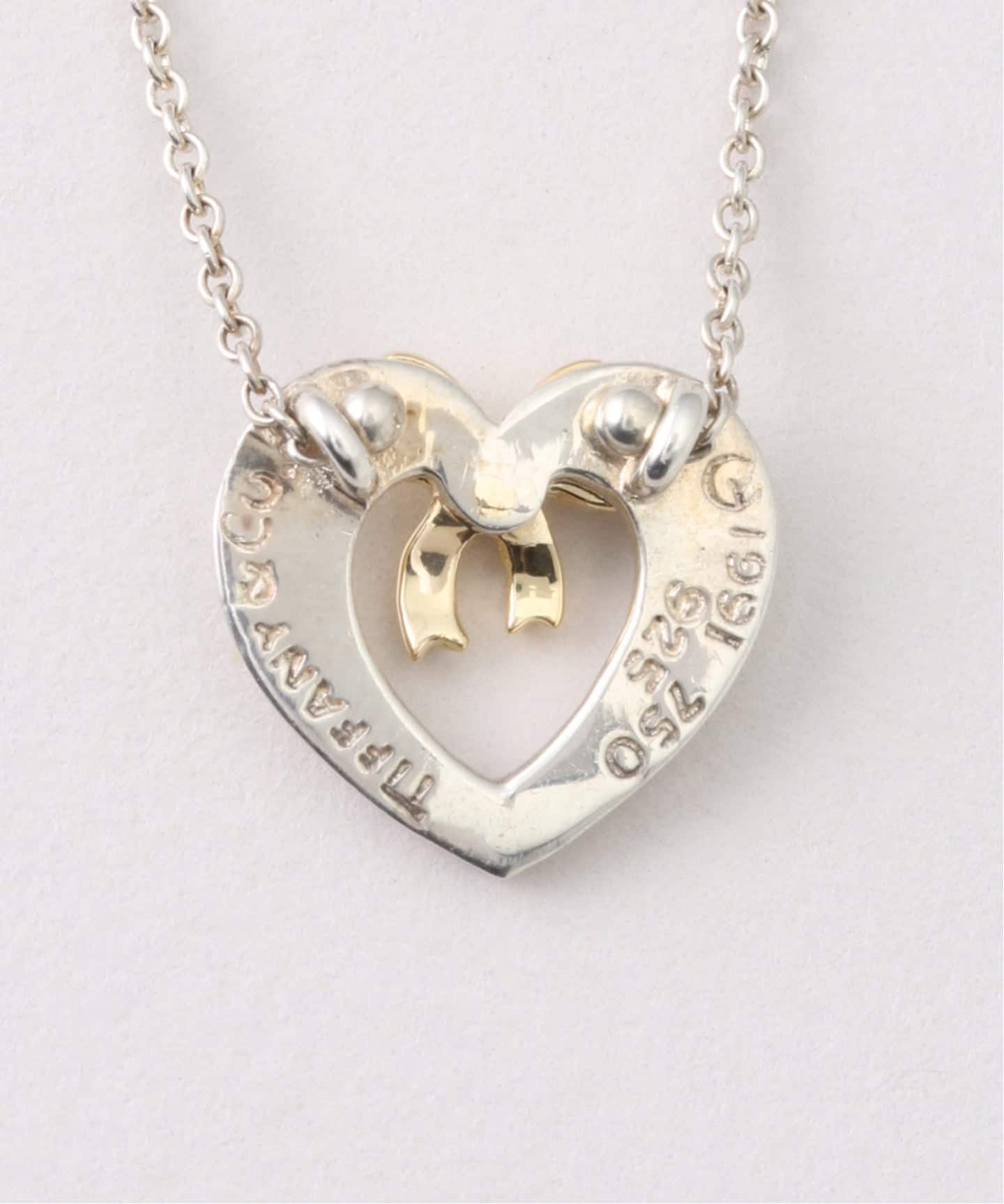TIFFANY&Co. ヴィンテージ 1990 リボンモチーフ ネックレス TIFFANY&Co. ネックレス ヴィンテージ 1990 リボンモチーフ SV925