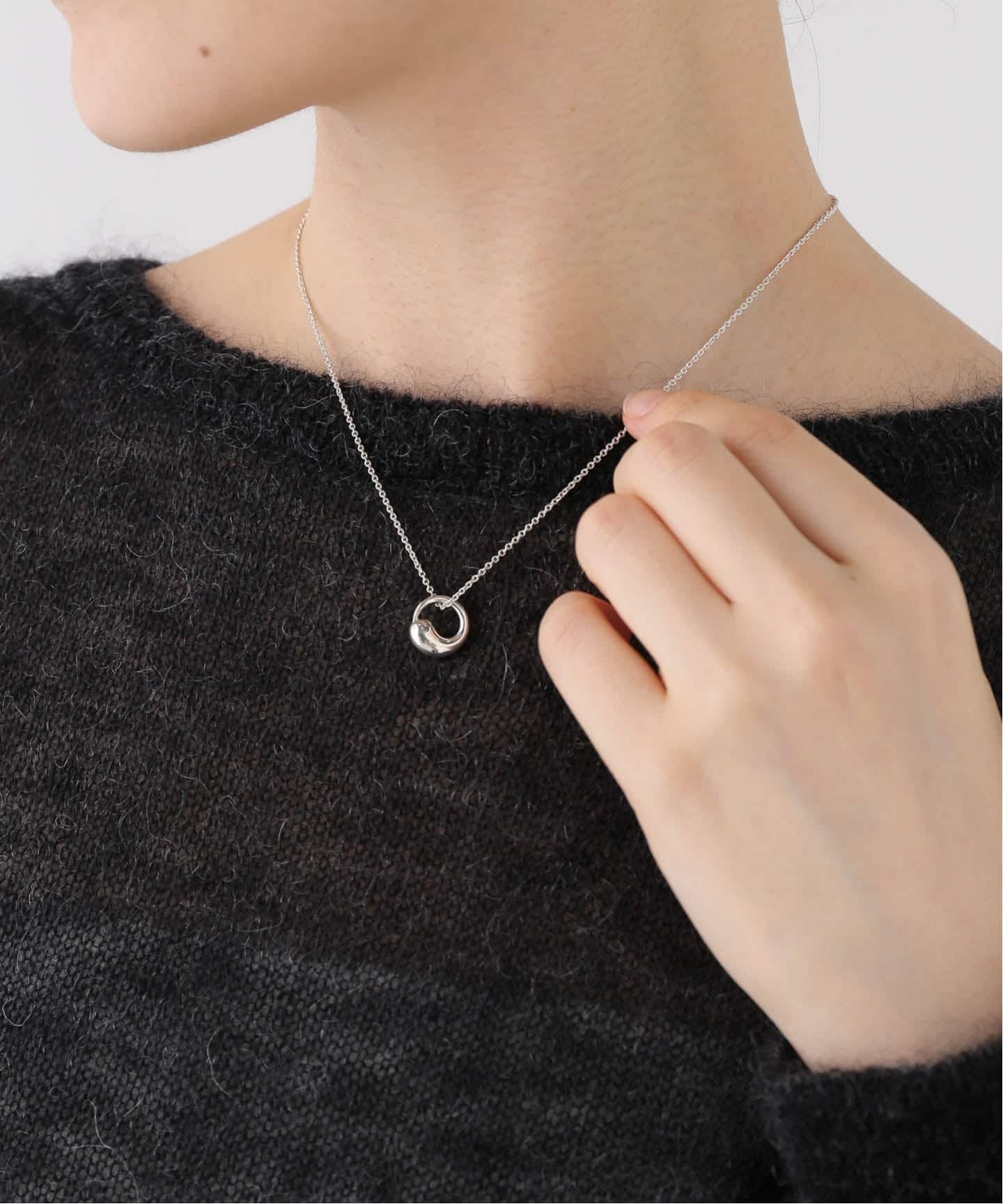 VINTAGE TIFFANY&Co./ティファニー】Eternal circle necklace