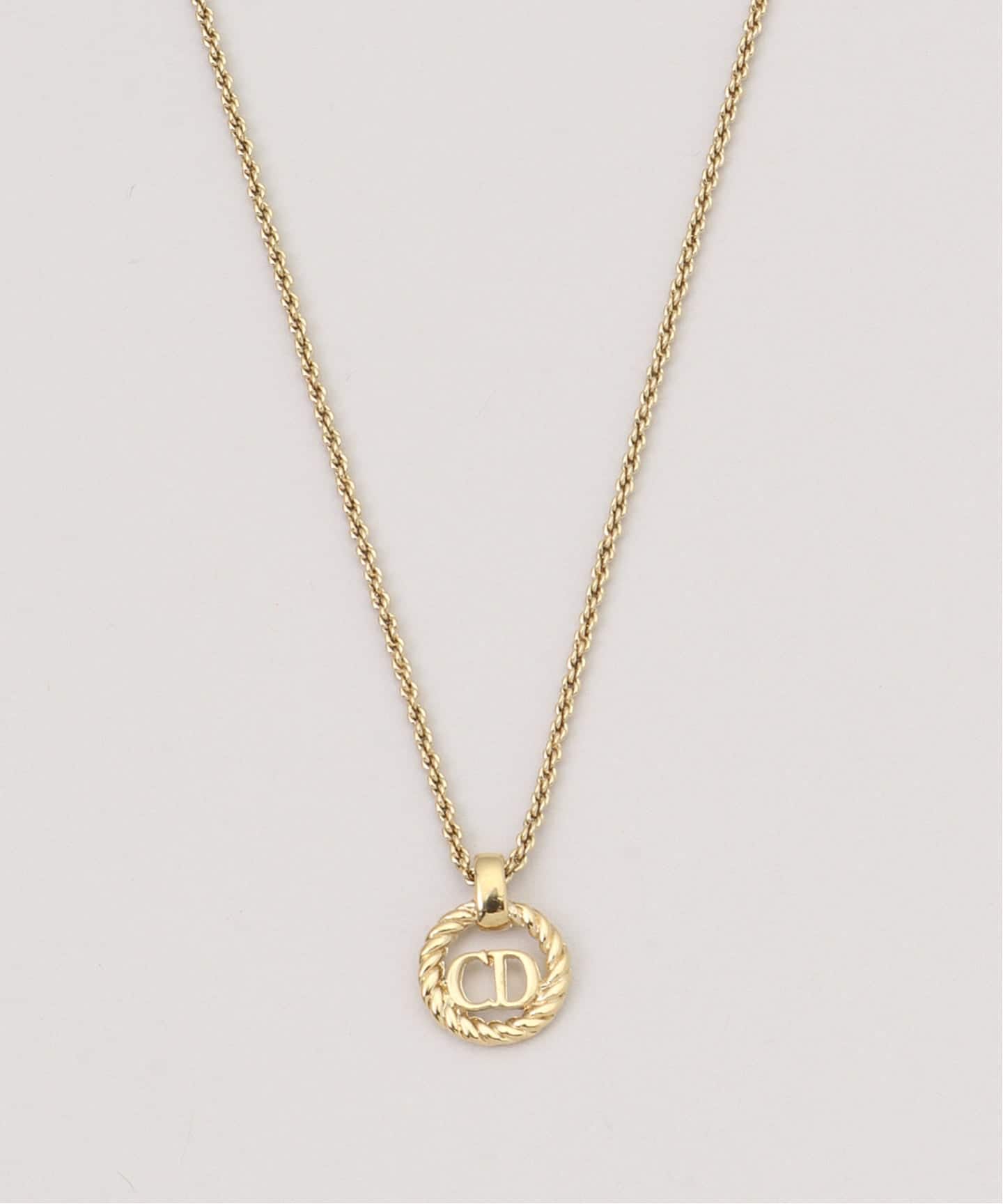 VINTAGE DIOR/ディオール 】necklace logo（ネックレス）｜DECOUVERTE