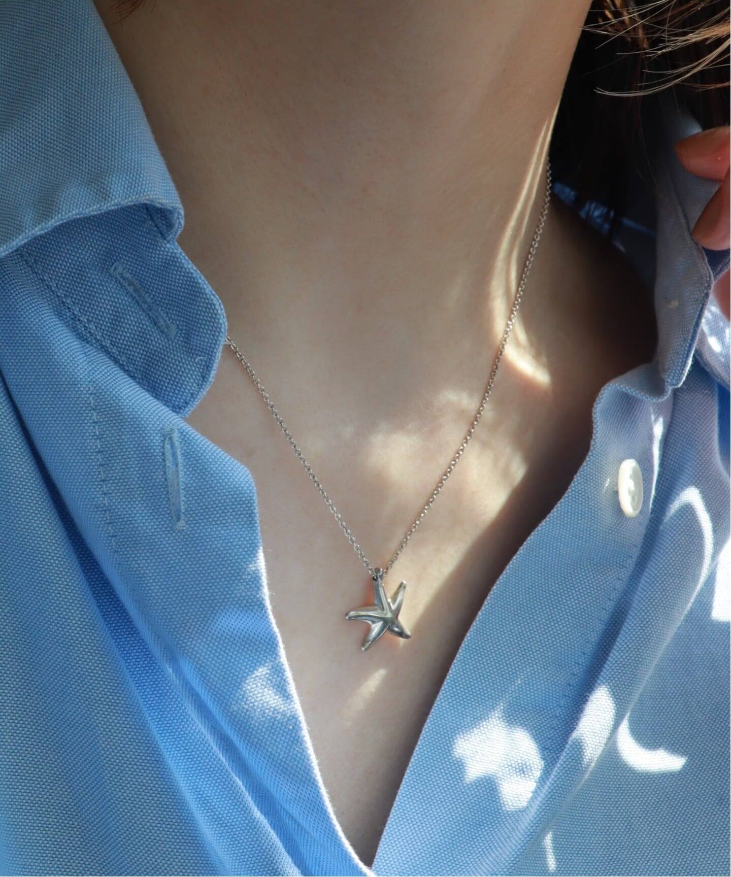 VINTAGE TIFFANY&Co./ティファニー】Star fish necklace（ネックレス 