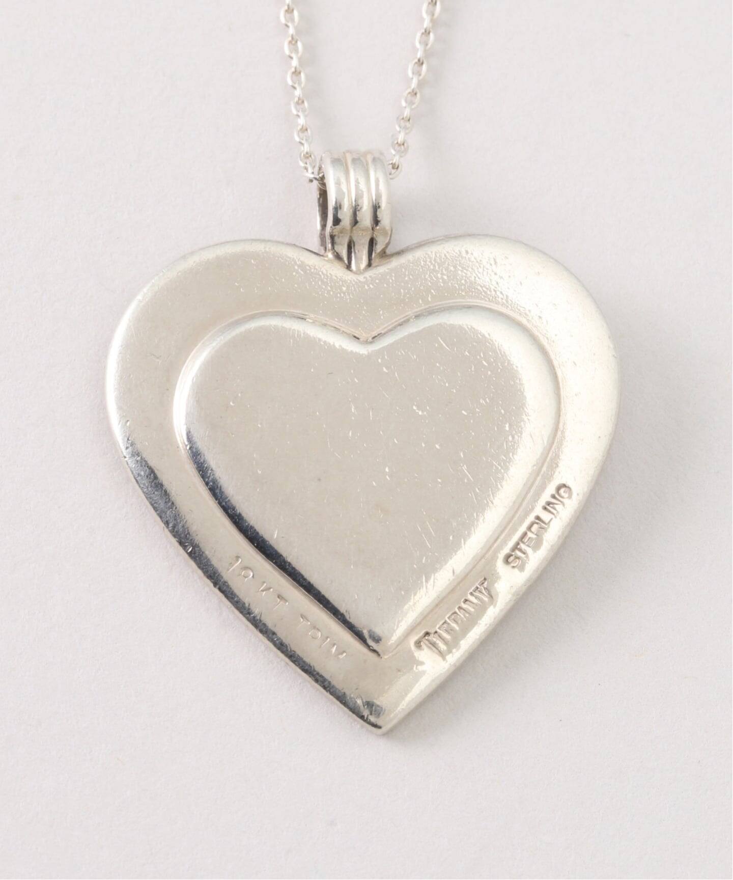 激レア】Old Tiffany heart necklace