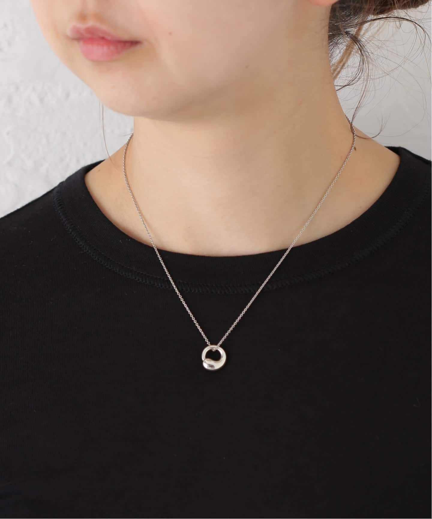 VINTAGE TIFFANY&Co./ティファニー】Eternal circle necklace