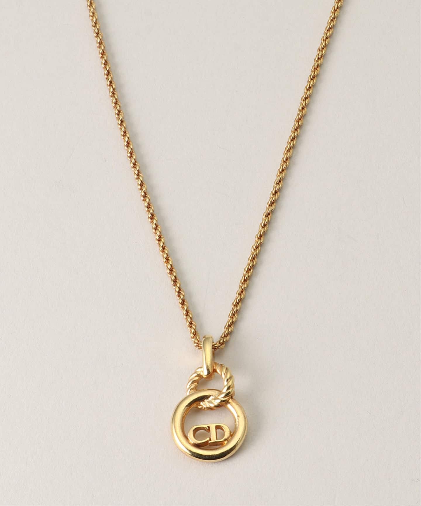 VINTAGE DIOR/ディオール 】necklace logo（ネックレス）｜DECOUVERTE