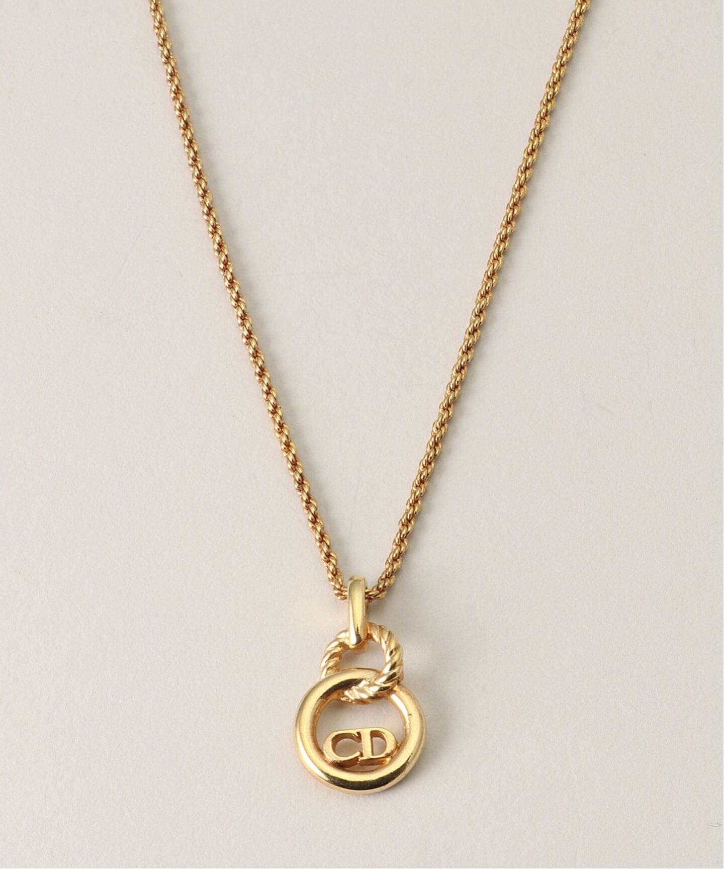 VINTAGE DIOR/ディオール 】necklace logo（ネックレス）｜DECOUVERTE 