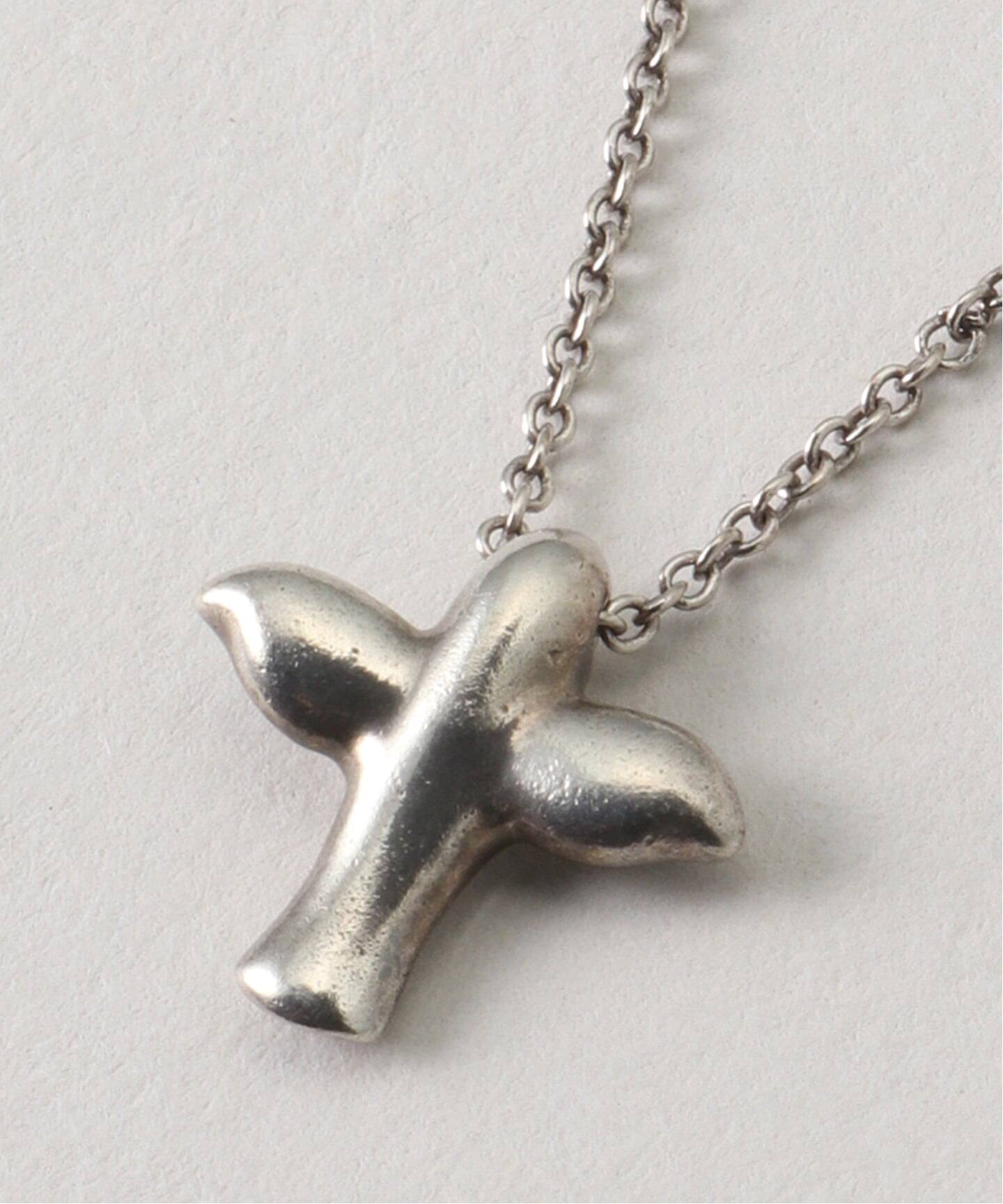 ティファニー 純銀　アンティーク VINTAGE TIFFANY&Co./ティファニー】Bird cross necklace（ネックレス