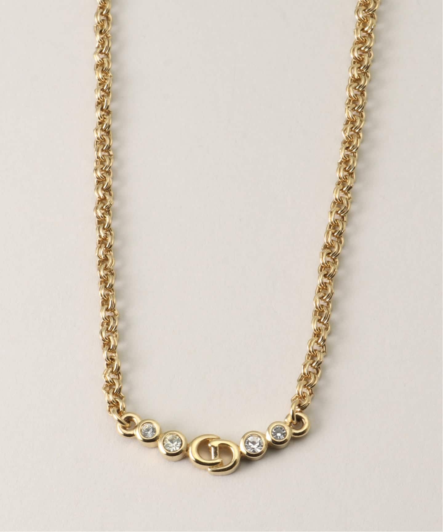 ✨Dior✨ディオール✨Diorロゴ✨ゴールド✨ヴィンテージ✨ネックレス✨ VINTAGE DIOR/ディオール 】necklace logo（ネックレス）｜DECOUVERTE