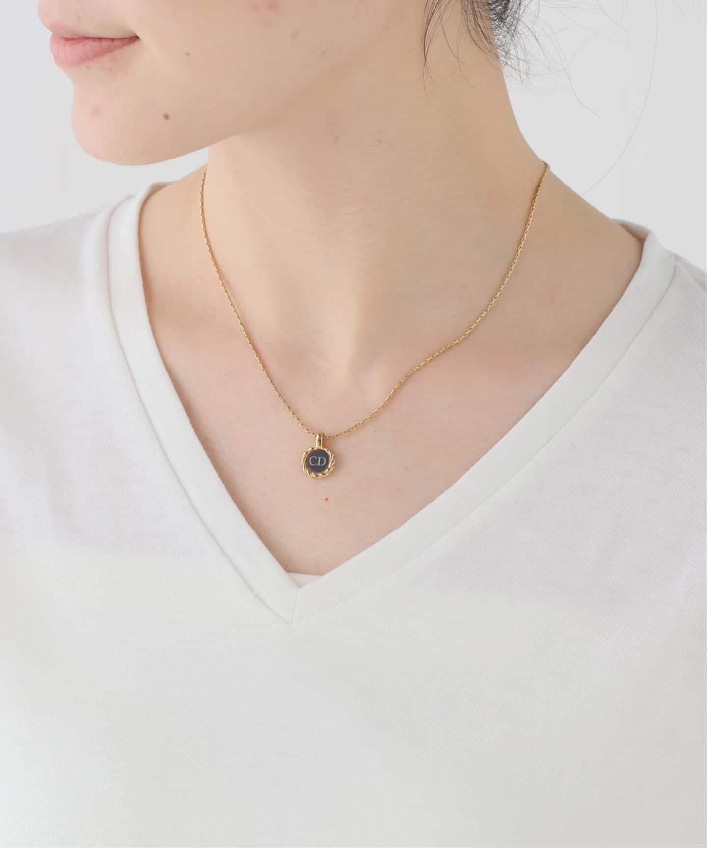 VINTAGE DIOR/ディオール 】necklace logo（ネックレス）｜DECOUVERTE