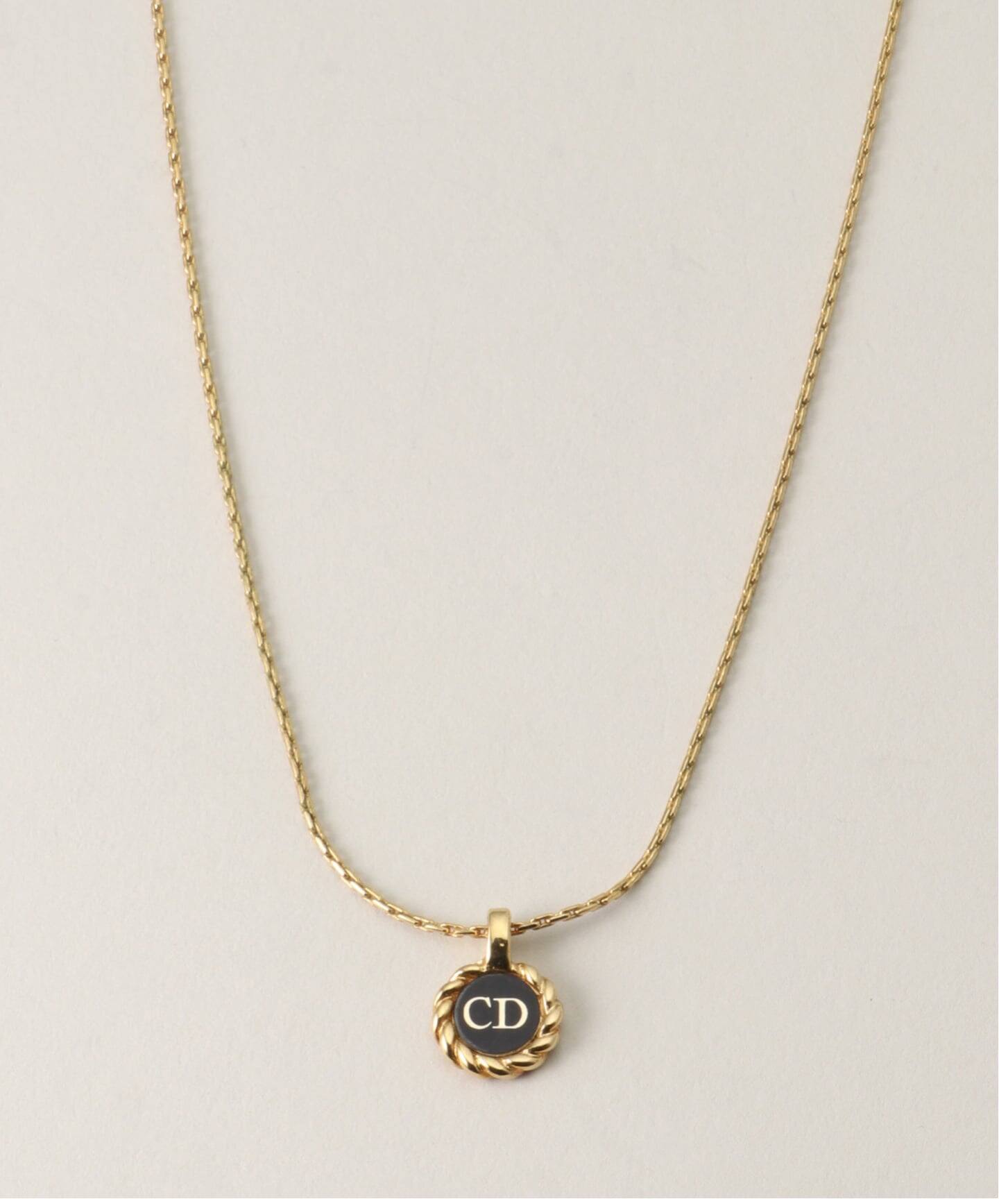 VINTAGE DIOR/ディオール 】necklace logo（ネックレス）｜DECOUVERTE 