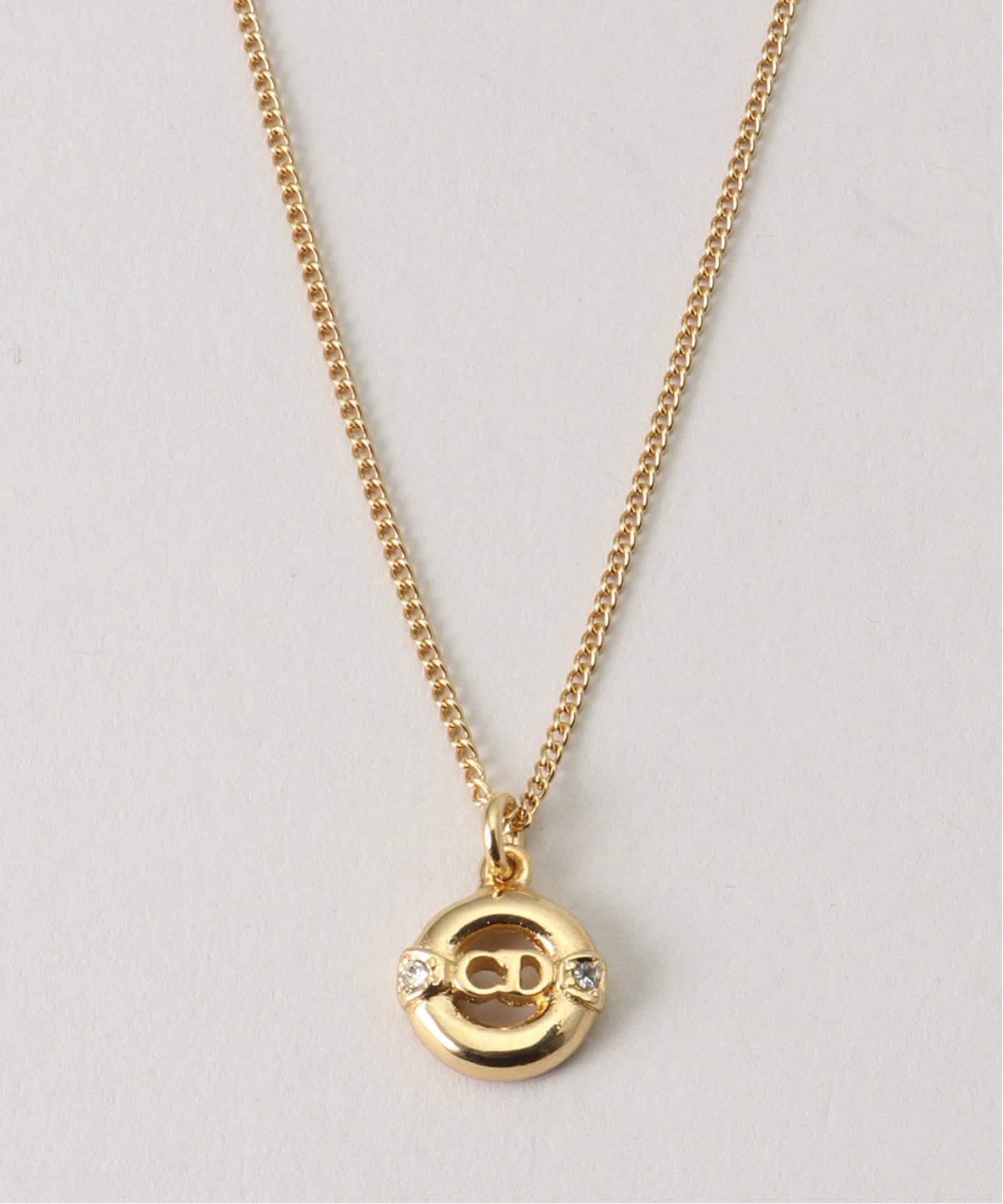クリスチャンディオール Dior ヴィンテージ　ネックレス diorネックレスヴィンテージ VINTAGE DIOR ディオール necklace logo